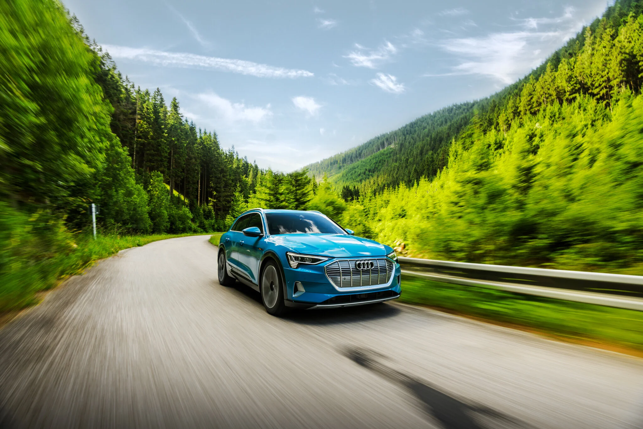 2019 Audi e-tron Automotive Photography by Jeremy Cliff