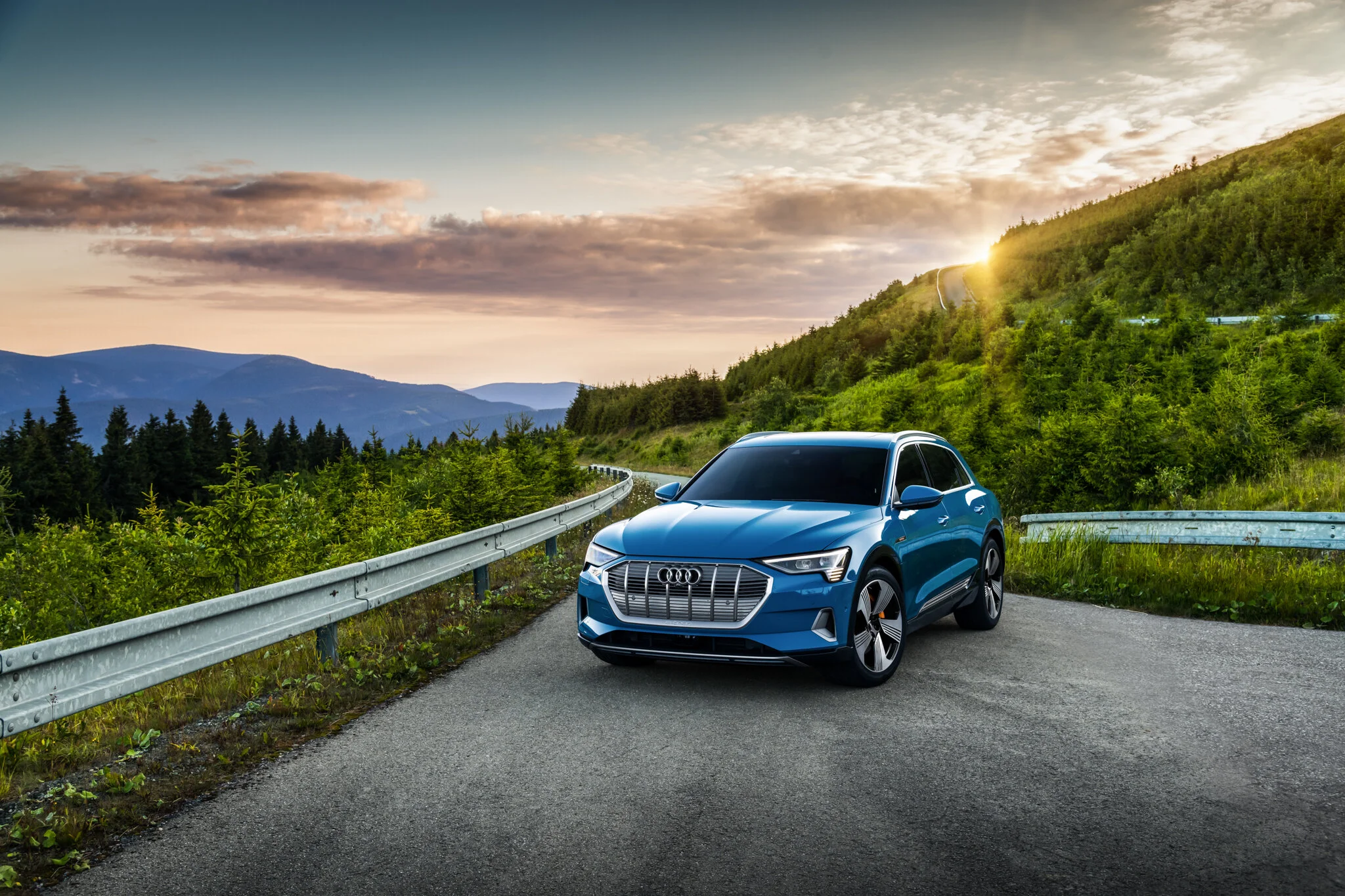 2019 Audi e-tron Automotive Photography by Jeremy Cliff