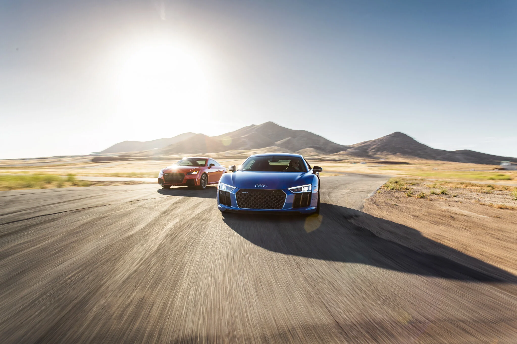 Audi Sport Track Automotive Photography by Jeremy Cliff