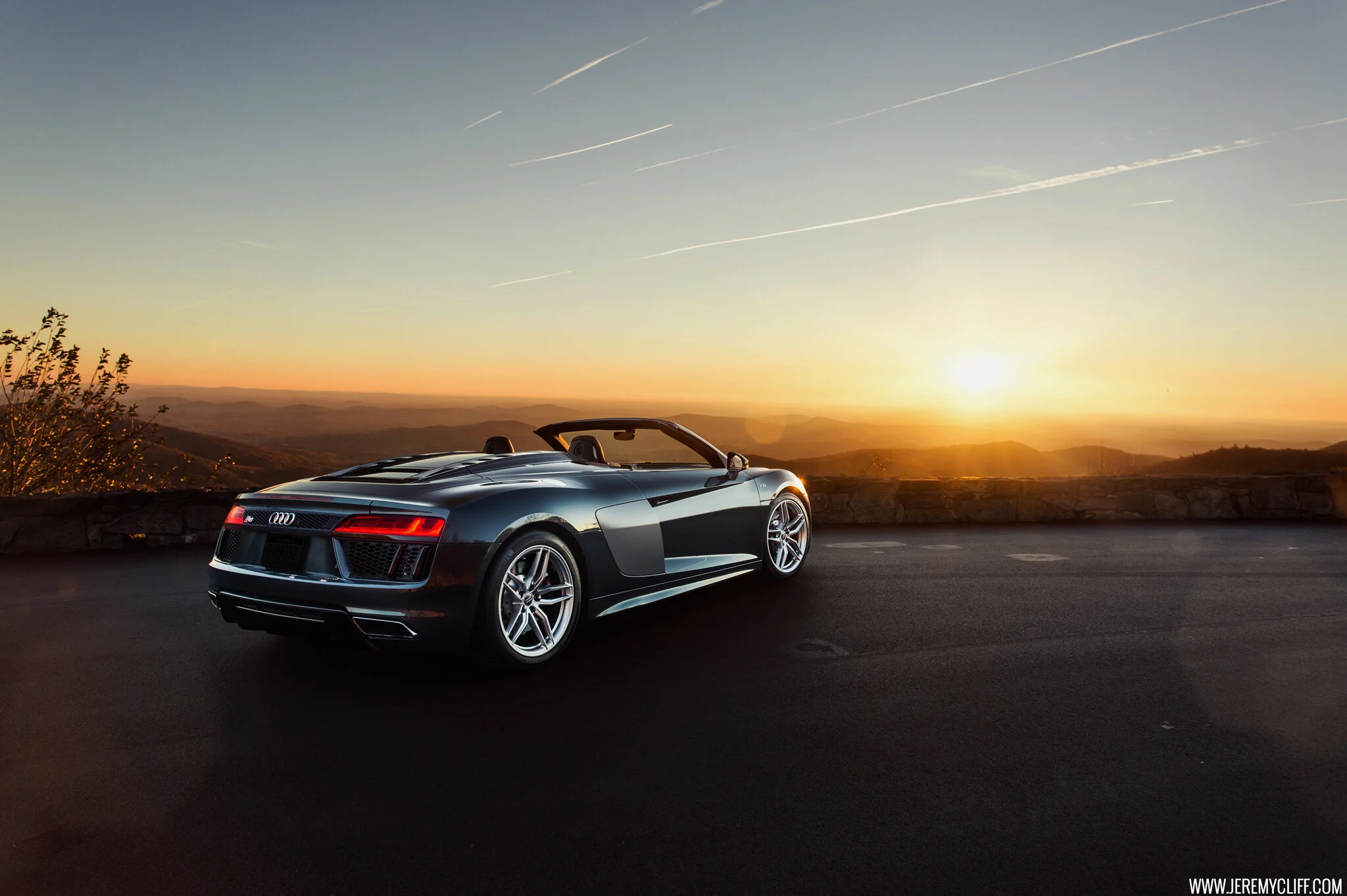 Audi R8 Spyder Automotive Photography by Jeremy Cliff