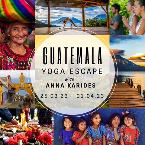 Beyond excited to share &amp; experience the beauty of Guatemala on our next yoga retreat!

Join our small group of adventurous souls from Antigua to Lake Atitlan, to Flores, and even Tikal, the biggest Mayan ruins in all of Central America.

Charmin