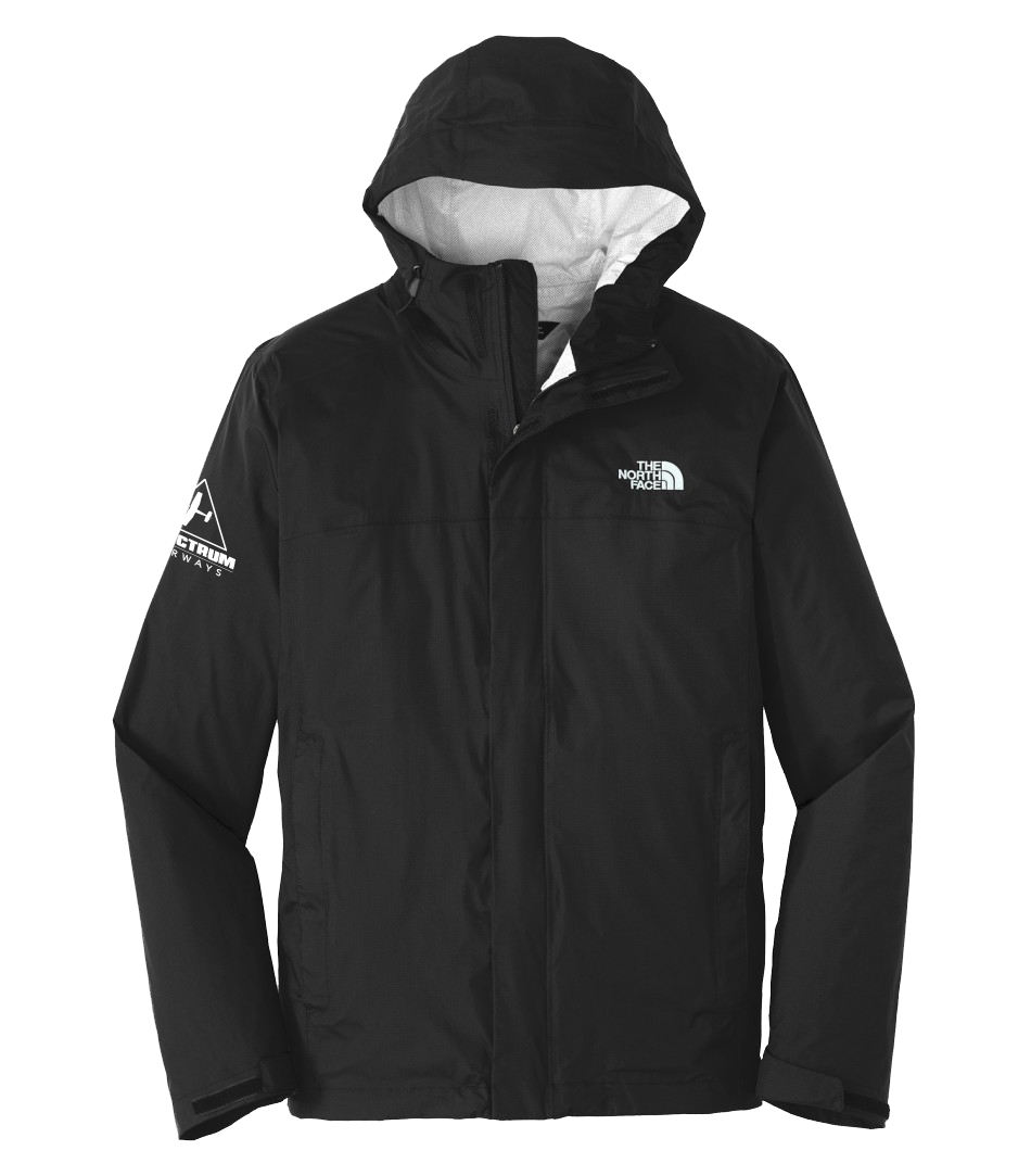 The North Face Driven Rain Jacket Black Spectrum Airways The North Face Driven Rain Jacket Black Spectrum Airways