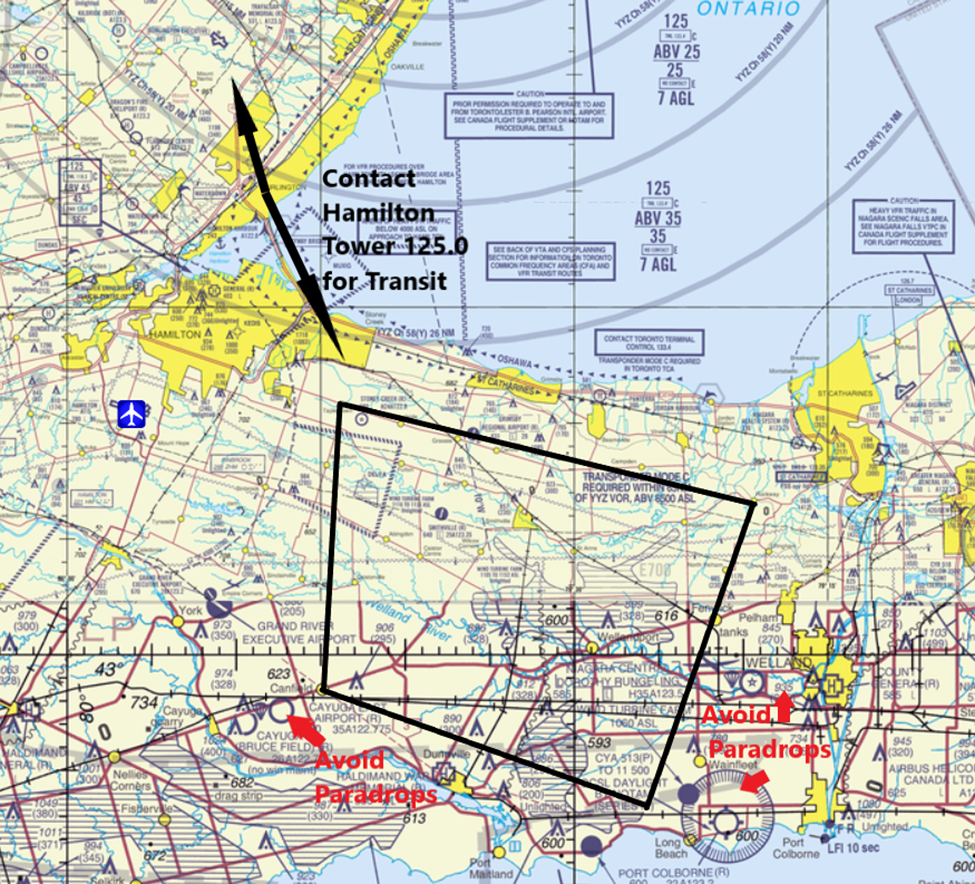 Burlington Practice Area Maps — Spectrum Airways