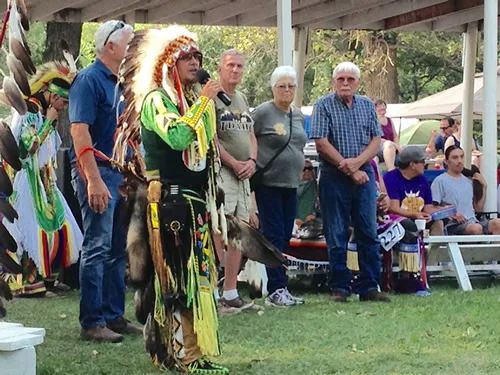 The Omaha Tribe Honors Friends of Dr. Susan Center at the 2018 Omaha Pow-Wow