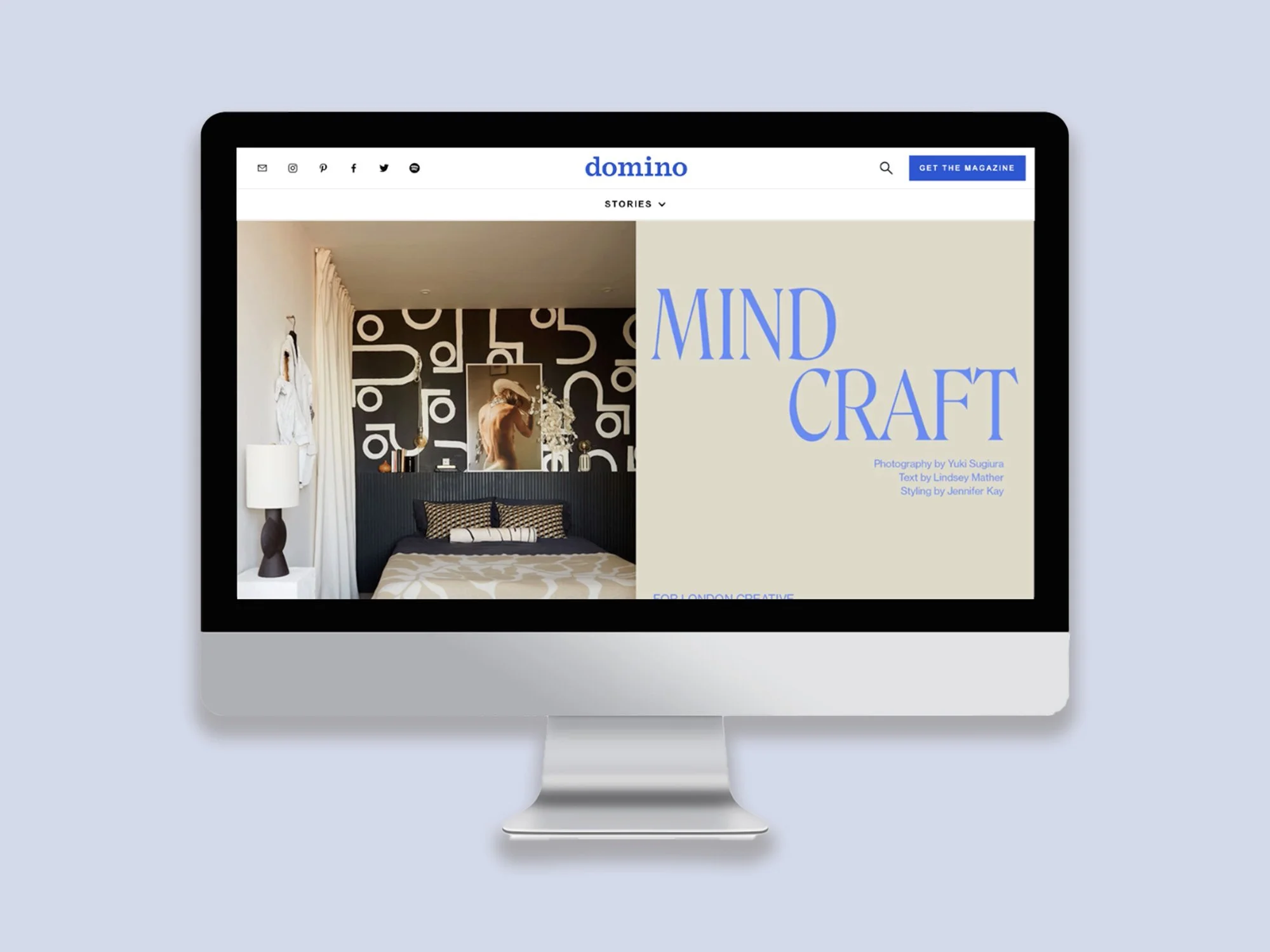 Domino Magazine: Designer Judith Achumba-Wollenstein's London Apartment