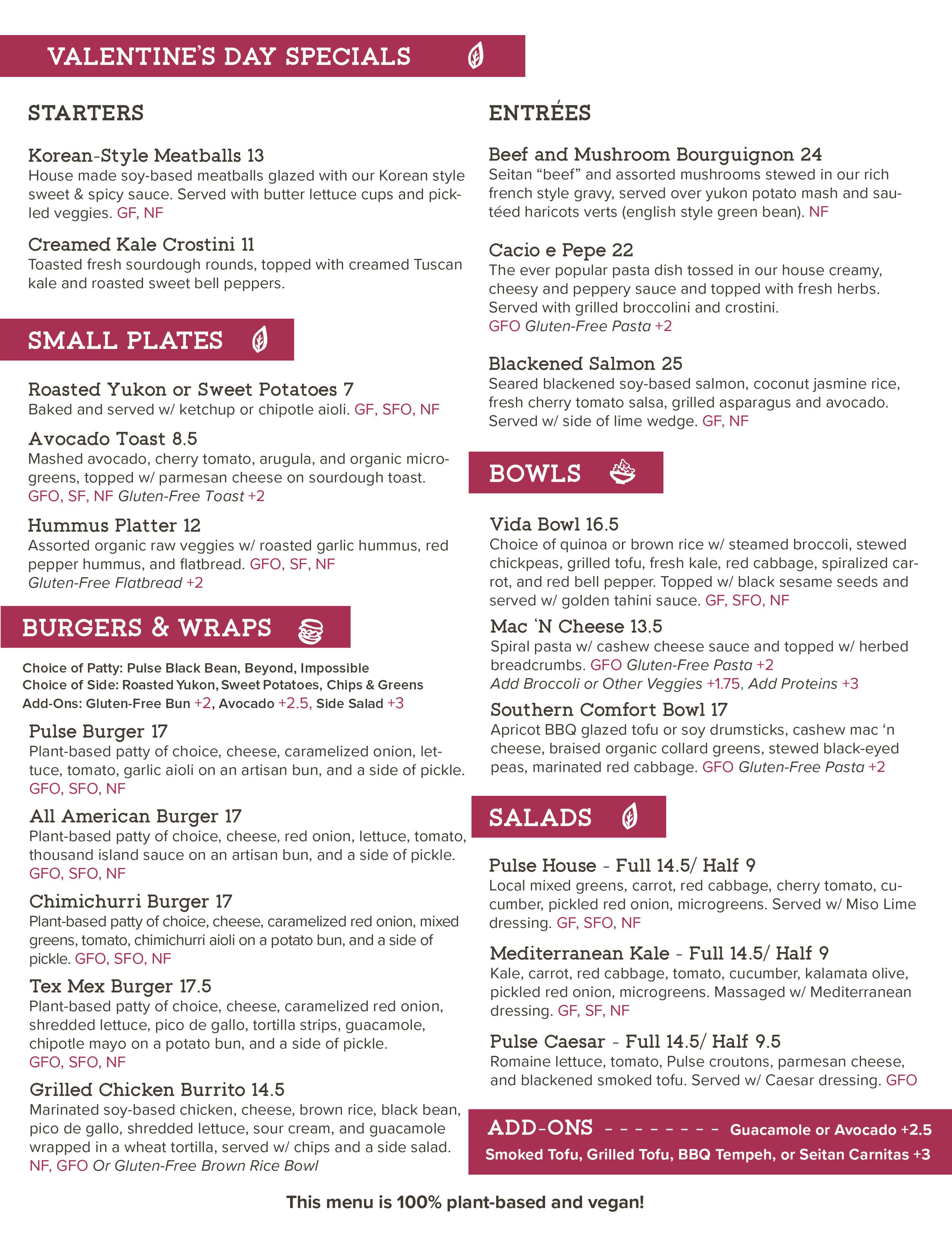 Pulse Cafe - Valentine's Day Menu 2026.jpg