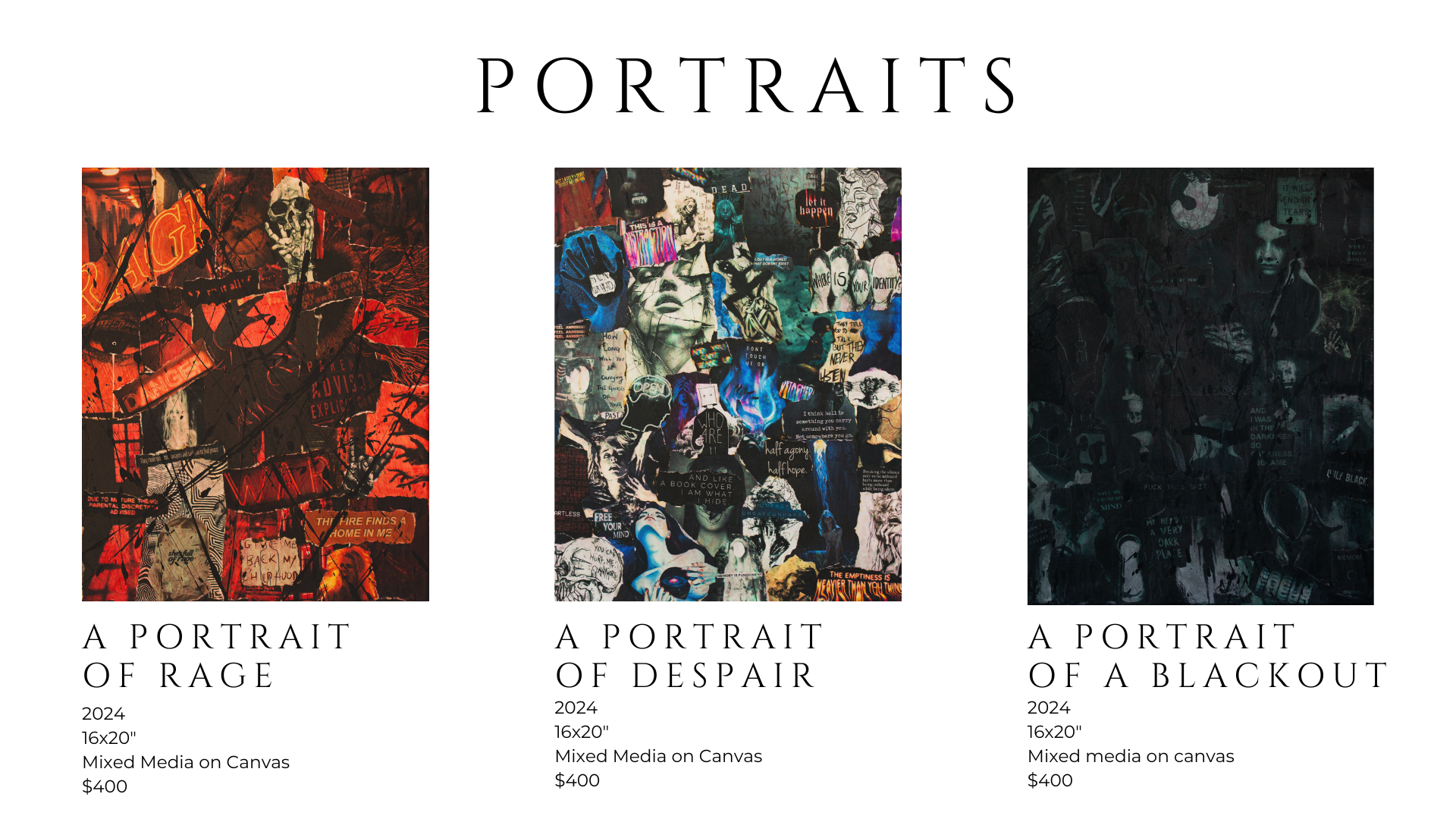 Portraits A Portrait of DID Dissociative Identity Disorder