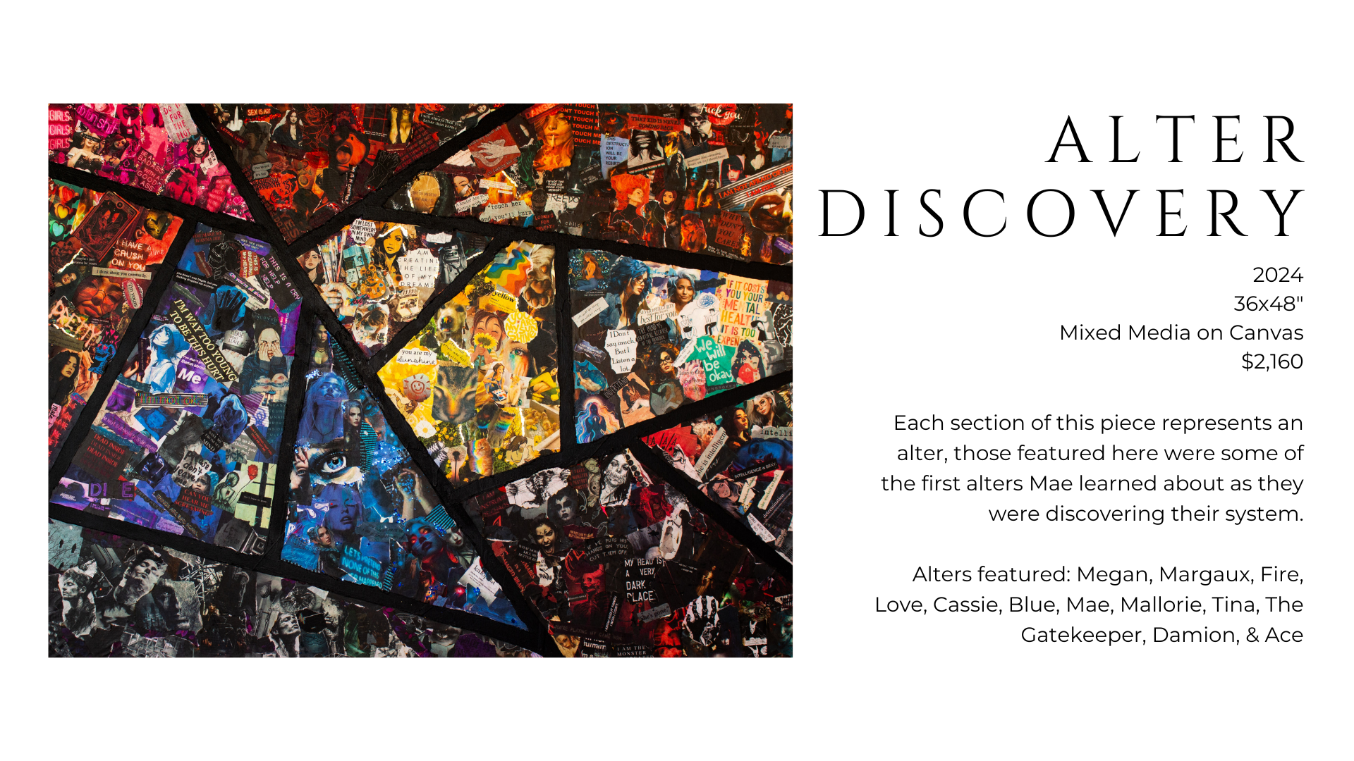 Alter Discovery A Portrait of DID Dissociative Identity Disorder