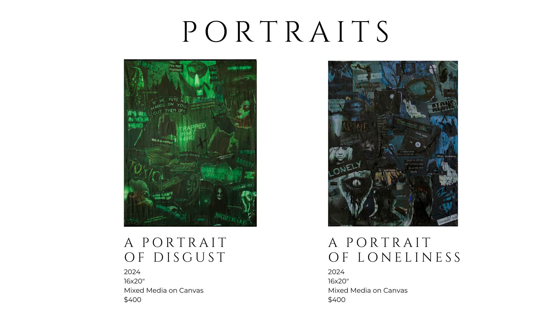 Portraits A Portrait of DID Dissociative Identity Disorder