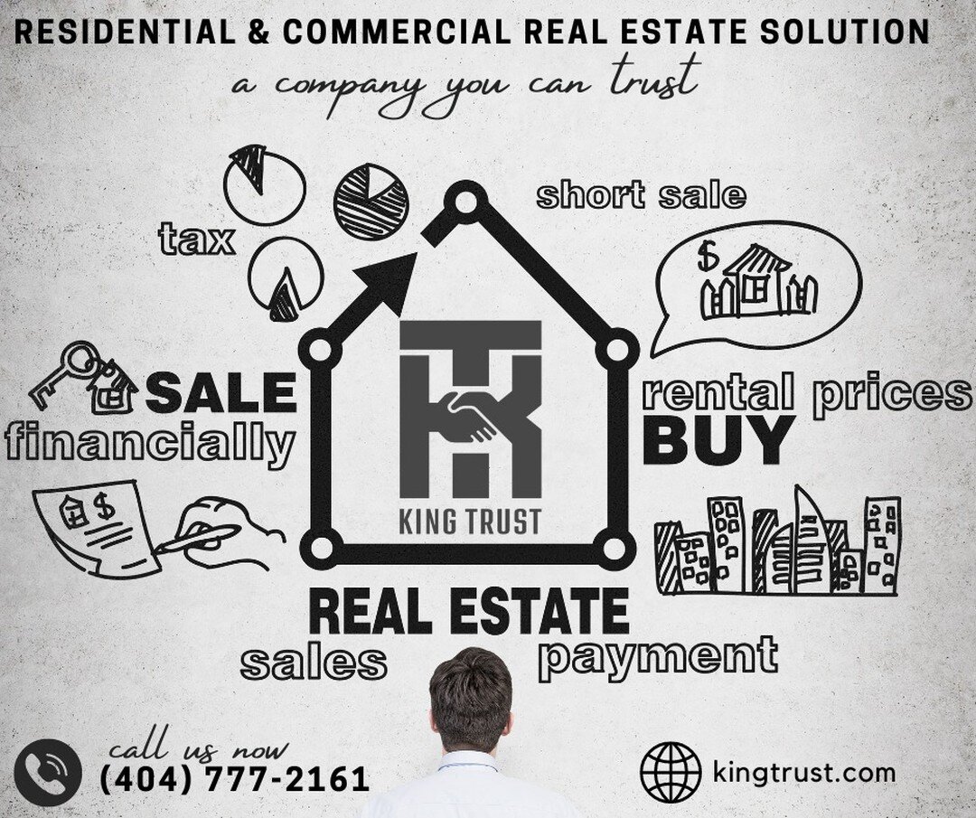 King Trust is a complete real estate solution. We directly buy and sell a variety of property ourselves as a company.

We strive to serve each individual with the same extraordinary service, and meet needs to the best of our ability. As a complete re