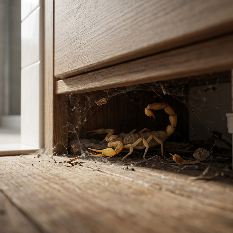 Where Scorpions Hide Inside Your Home During the Day
