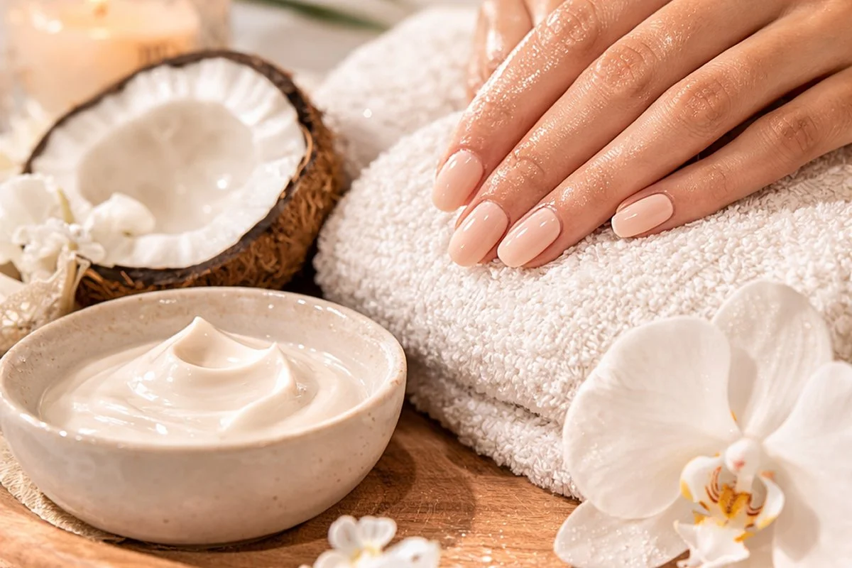 Coconut Cream Spa Manicure