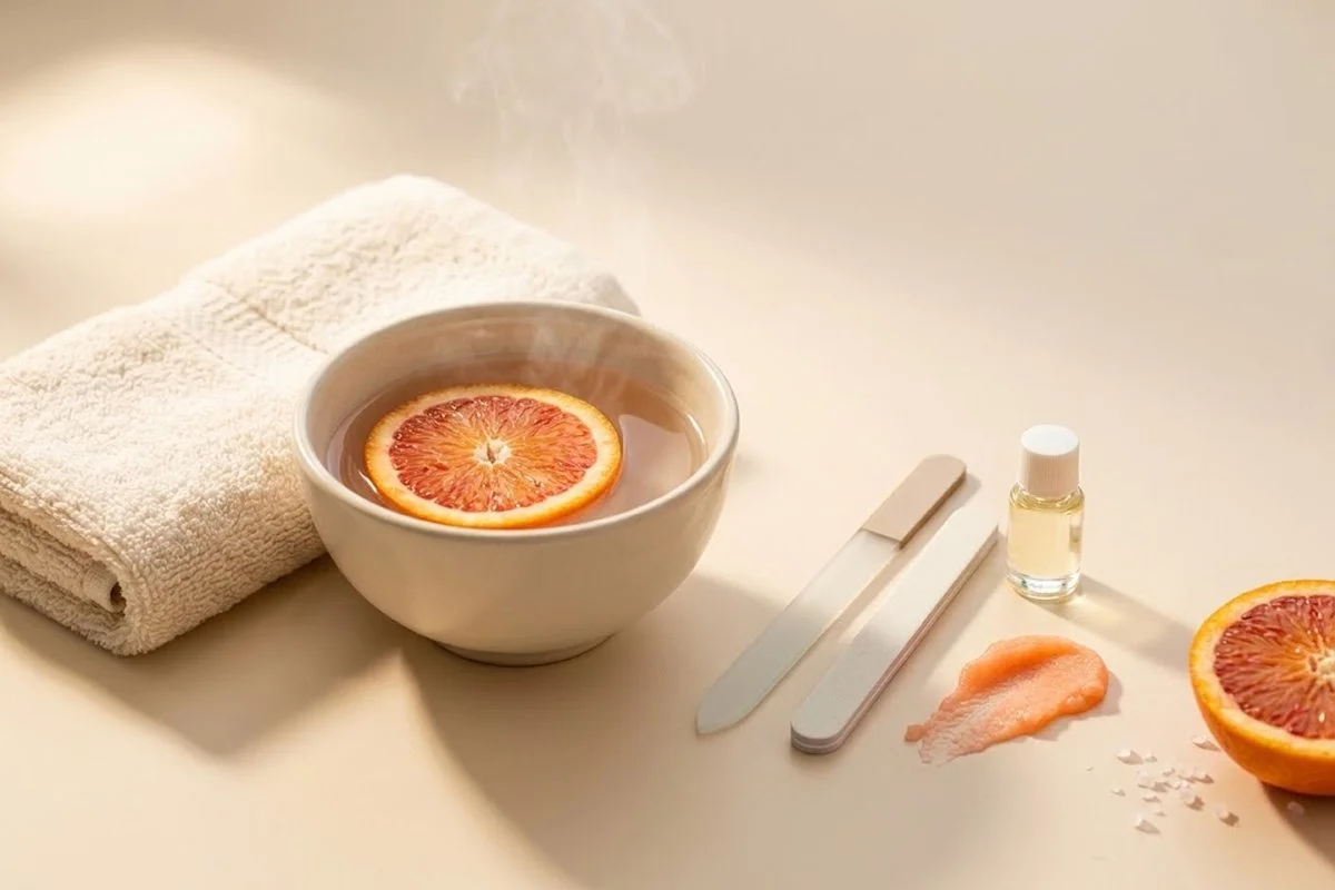 Warm &amp; Renewed Spa Manicure