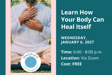 Learn How Your Body Can Heal Itself