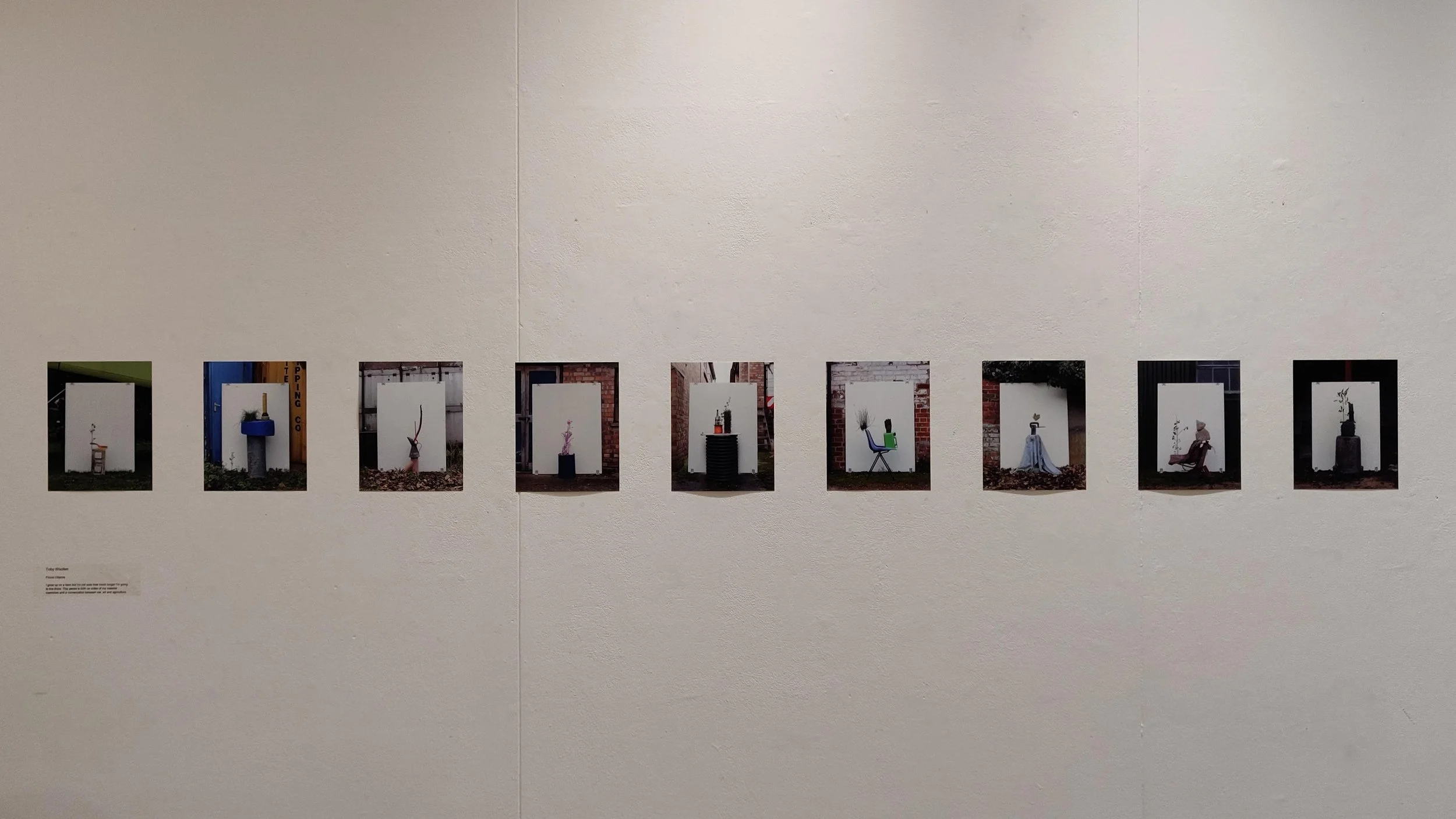 found objects/objets trouvés (installation view)