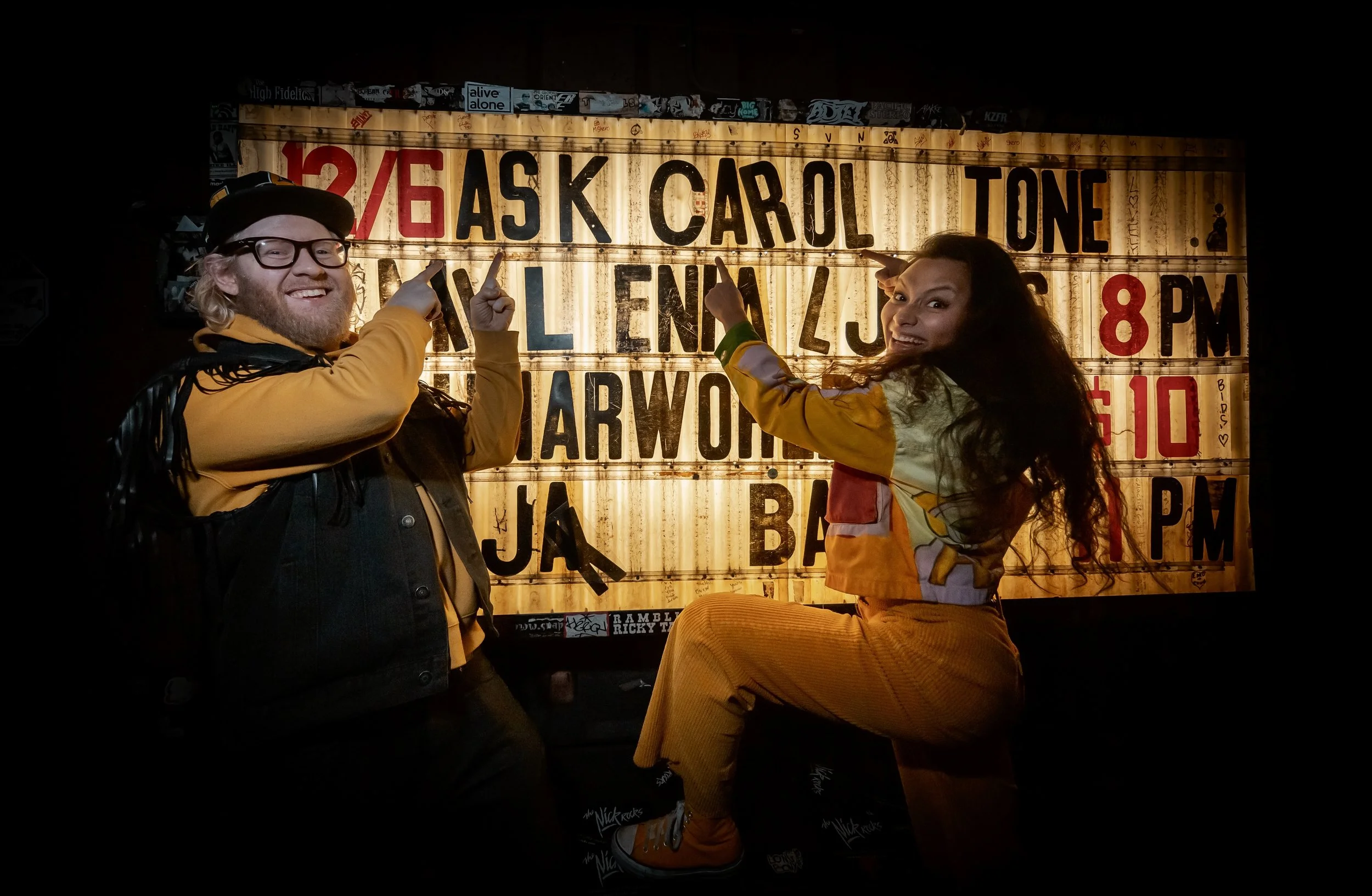 Ask Carol outside The Nick - Photo by Thom Hooper.png