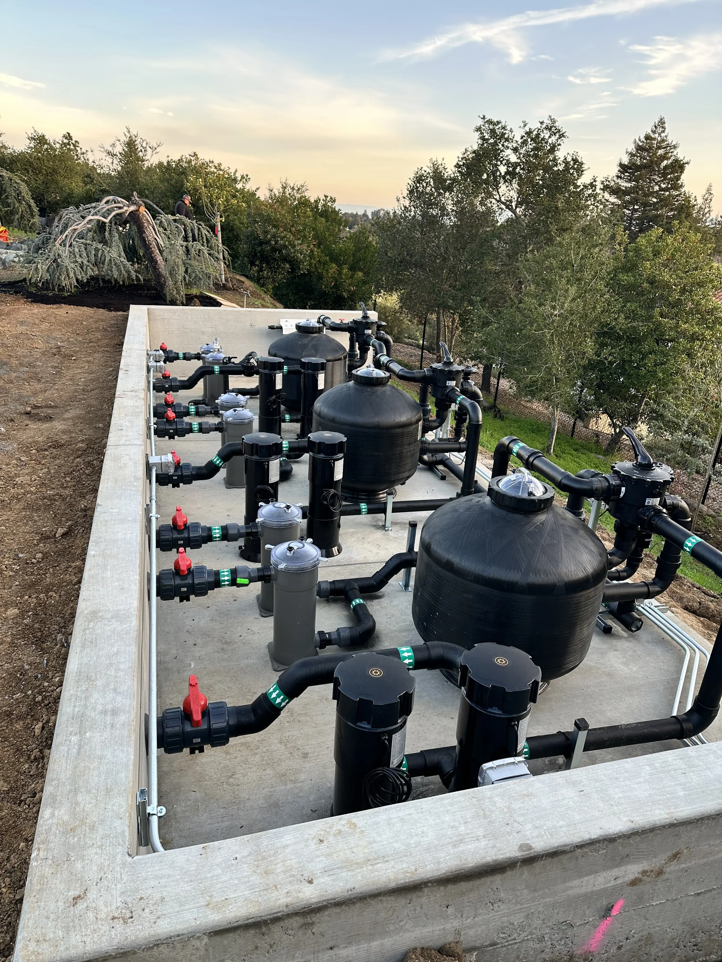 Koi Pond Filter System