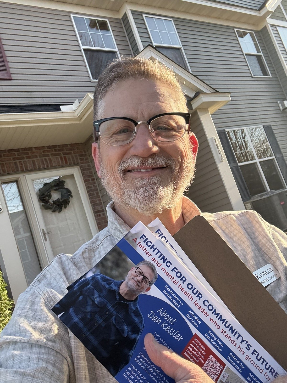 First 2026 Door Knock in Victoria!