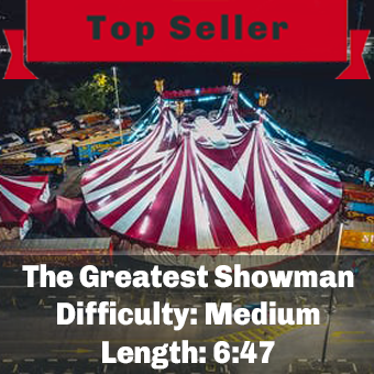 The Greatest Showman – Marching band show at Jeff Chambers Music