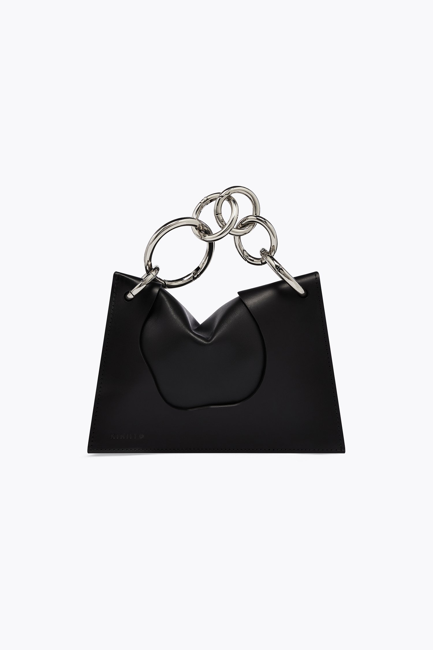 OTO Handbag - Black Leather — KIKIITO