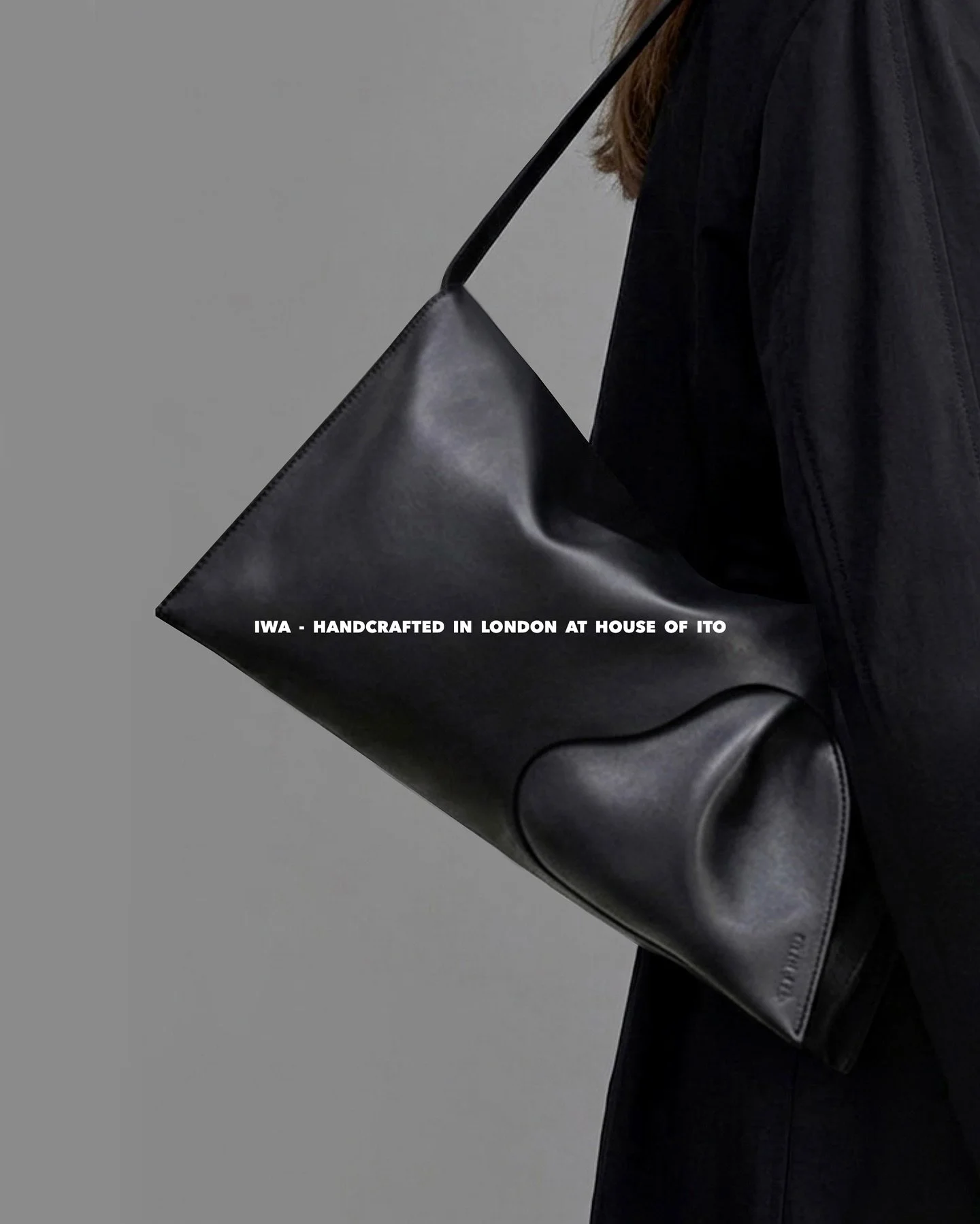 KIKIITO  IWA in Medium Black. 

Now available at Kikiito.com

Handcrafted in London at House of Ito

&mdash;&mdash;&mdash;

#kikiito #houseofito #iwa #sclupturebag