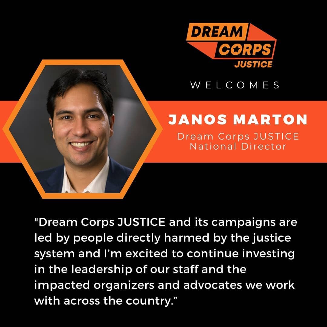 So excited to join @dream.corps as the new National Director for #DreamCorpsJUSTICE!

We'll be closing prison doors &amp; opening doors of opportunity with dynamic campaigns led by directly impacted people at the state and federal level. Get @ me if 