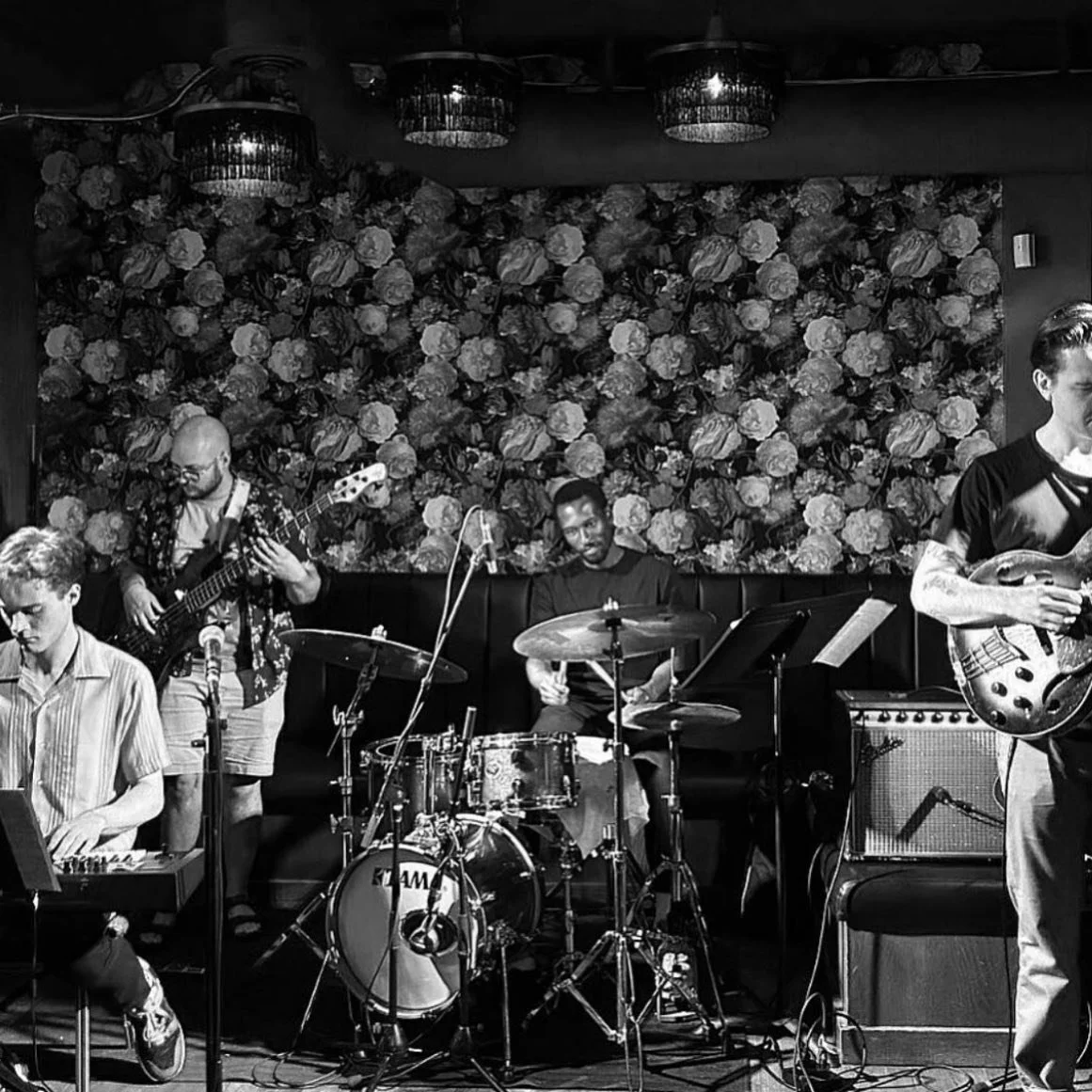 Live Jazz this evening with our friends @new.standards.music featuring special guest Sak&acirc;w Laboucan (@run.sakaw.run) Music at 8pm, open jam to follow. Tell a friend, bring a friend.