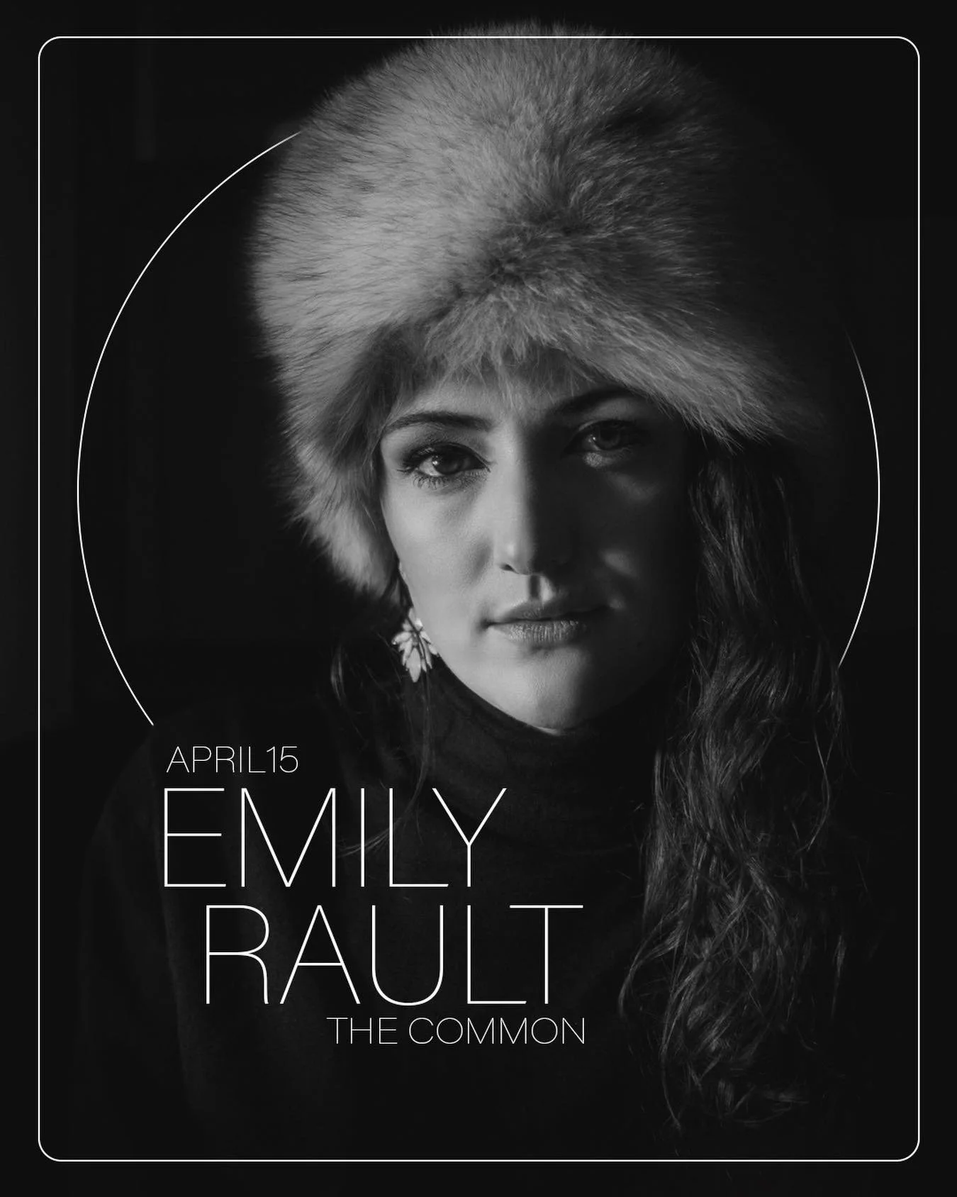 Next Wednesday at the Common we have the &uuml;ber talented Emily Rault (@emilyrault)

Born into a family of musicians, Emily Rault cut her teeth in the music industry at a very young age. Growing up with an eclectic taste for music, Rault found infl
