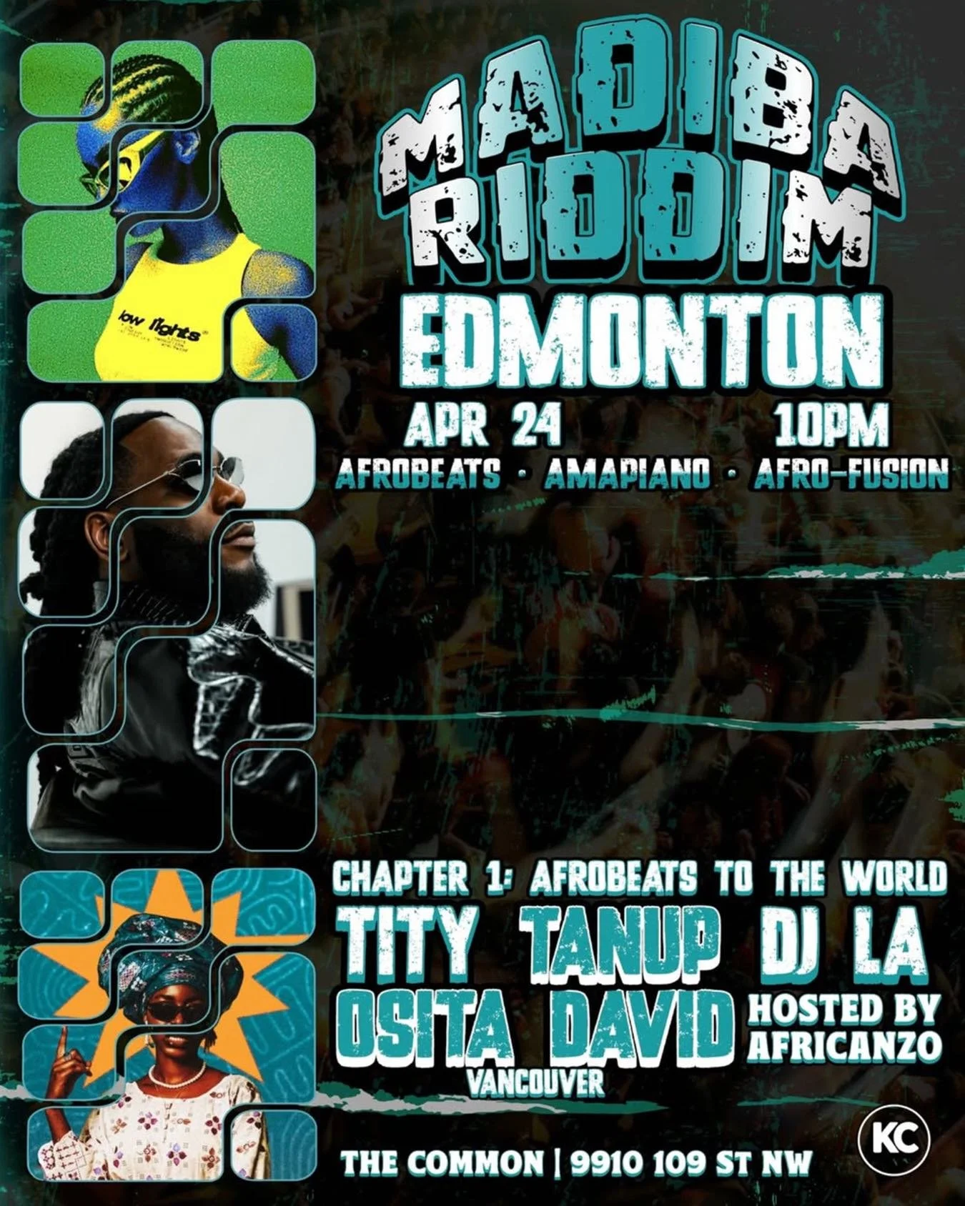 Tonight Madiba Riddim (@madibapartyy) makes their Common debut. 

Afrobeats x Amapiano x Afro-fusion
No breaks. No slow moments.

Vibes by: @tanup.tv, @djlaofficial_, @tity_thierry, @ositadavid
Hosted by: @africanzo_ 

Tickets available via the link 