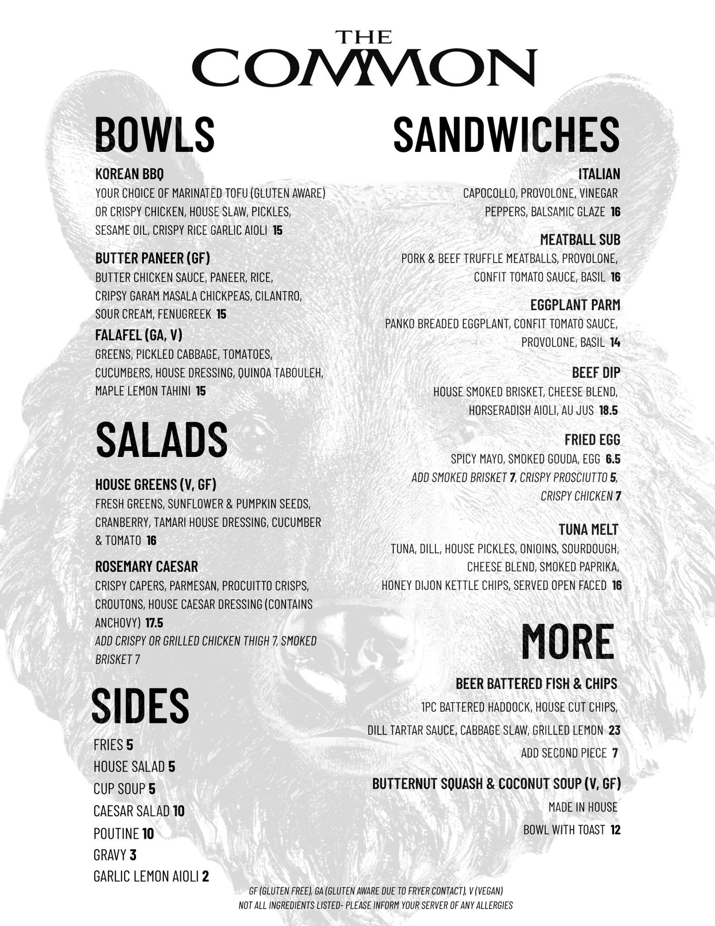 Today is the day! We are now open for lunch Wednesday - Friday from 11:30-2

We&rsquo;ve created a quick menu that&rsquo;s delicious and affordable. We are so excited to see all of our old lunch friends again! 

Walk ins welcome or reso link in bio