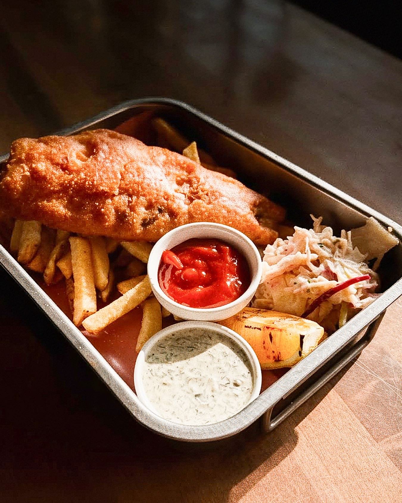 Join us for $12.99 Fish &amp; Chips (one piece) + $4.99 9oz crisp pils every Thursday. 🐟🍟🍻