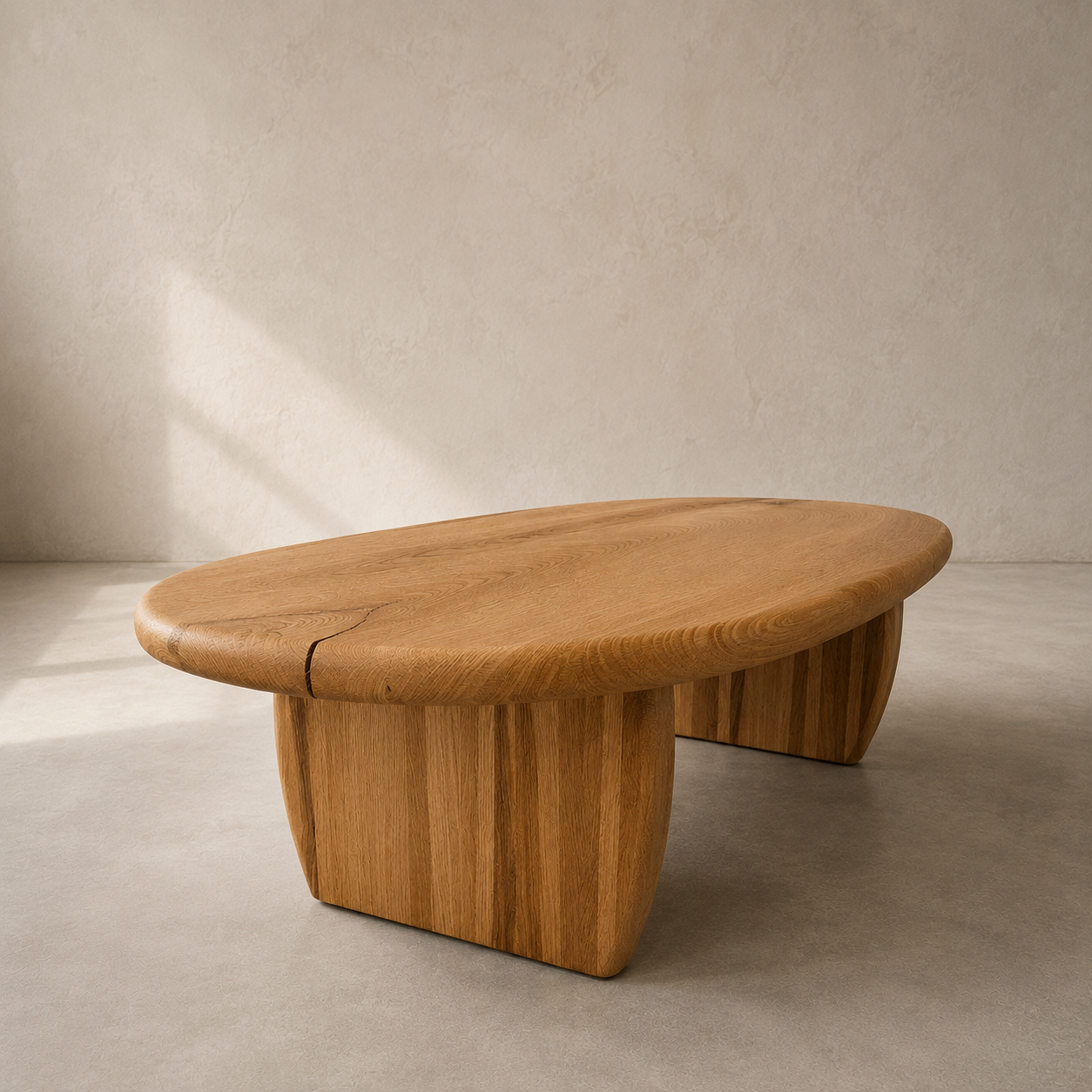 Red Oak: The Softer Side of Oak Coffee Table