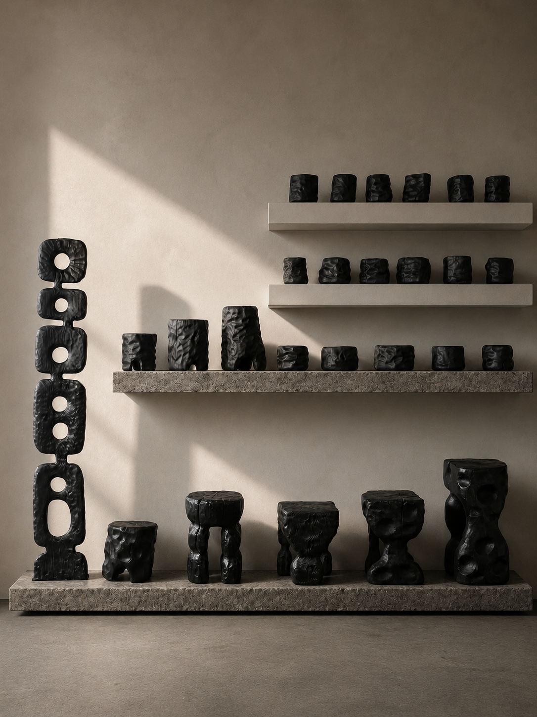 YOR Collective : Bowls, Sculptures, Stools