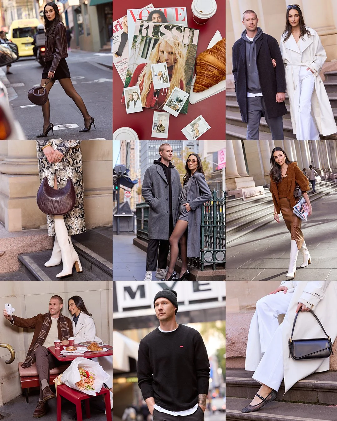  Art Direction - PR &amp; Social Autumn Winter Fashion Photoshoot  Country Road, Seed Heritage, Myer Exclusive Brands, Unison, Witchery, Mossman, Mimco 