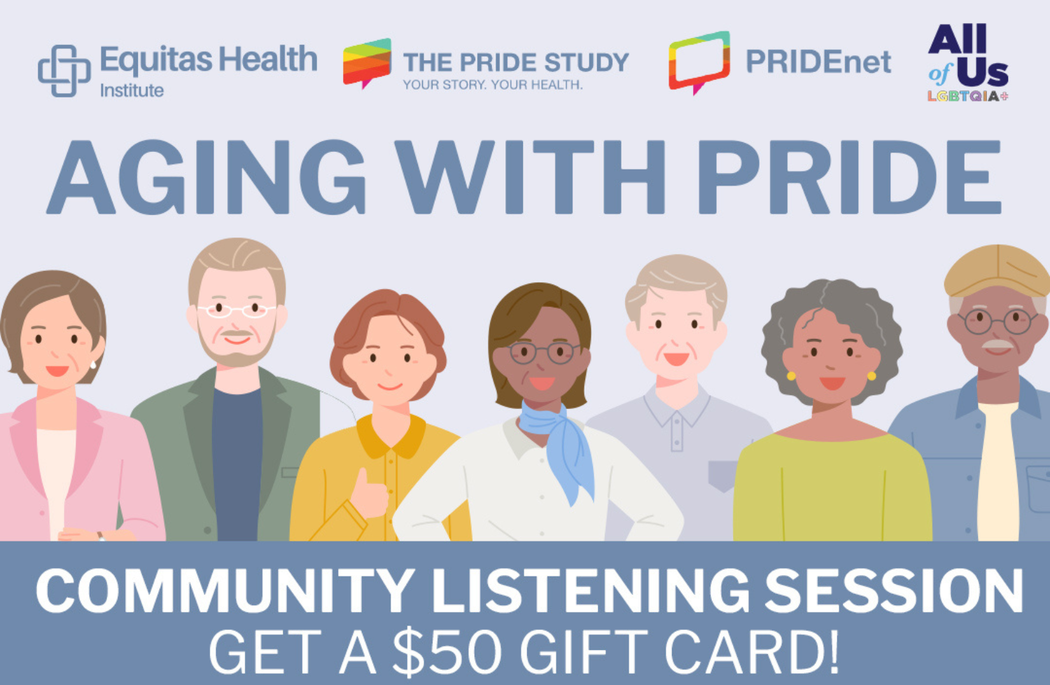 LGBTQIA+ Elders Community Listening Session #3