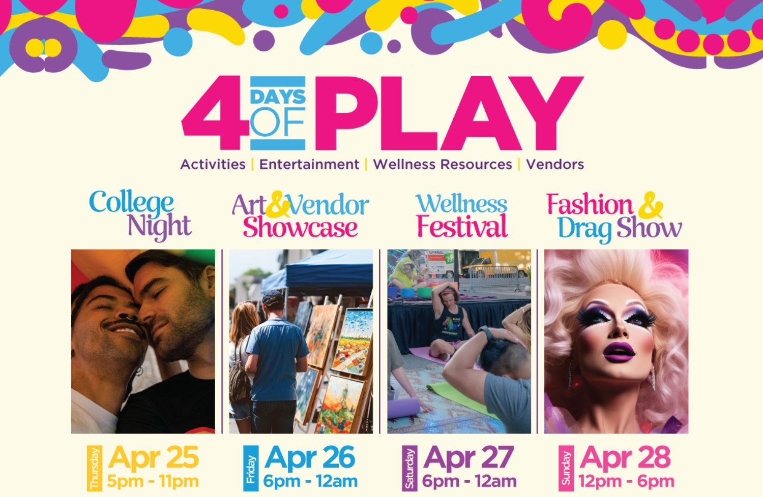 4 Days of PLAY: Fashion &amp; Drag Show
