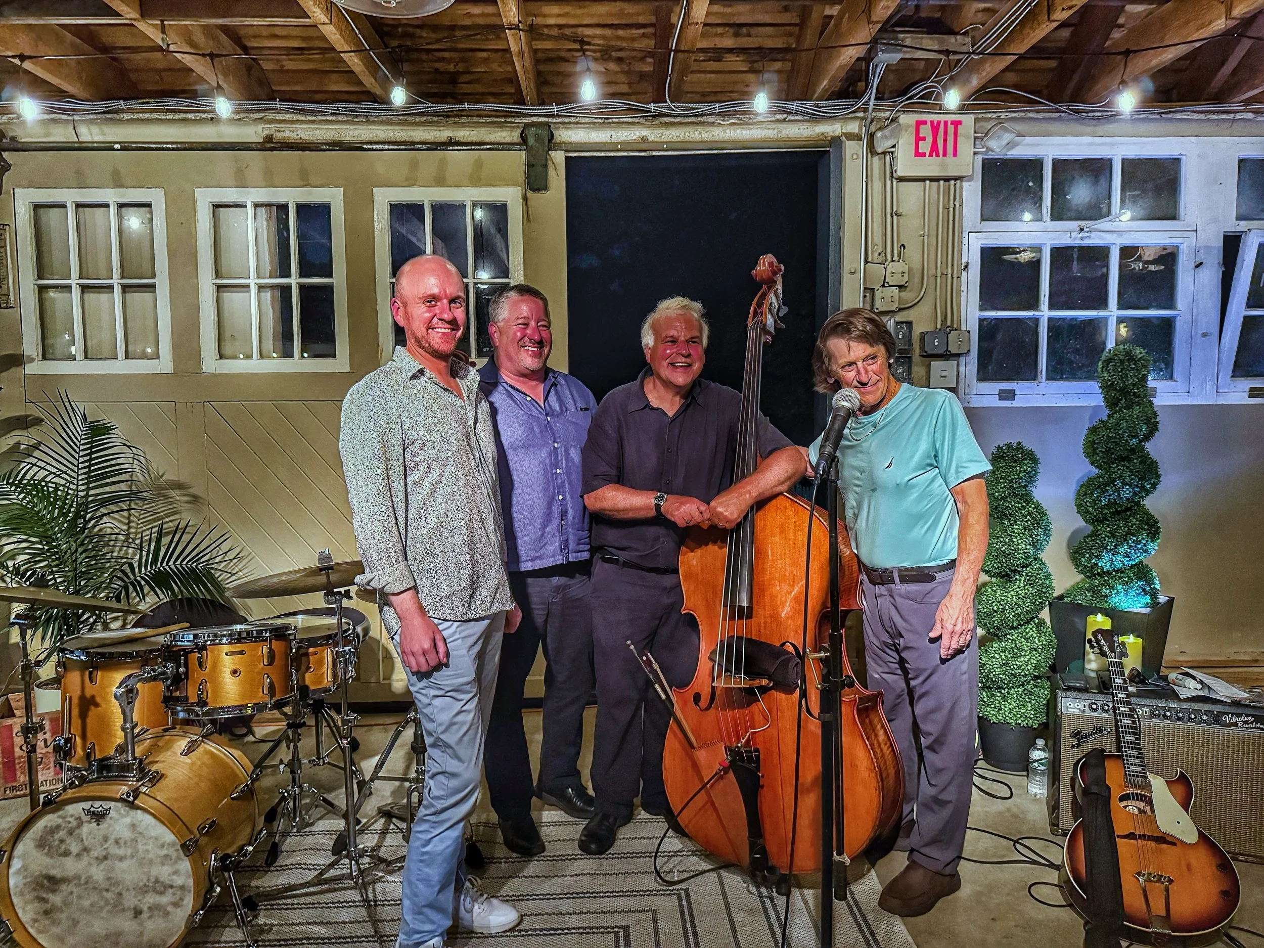 This past weekend was such a thrill to play some great music with Gray Sargent, Marshall Wood (both longtime members of Tony Bennett&rsquo;s band) and Ben Cook at Maudslay&rsquo;s performing arts center in Newburyport! Check out the concert series at