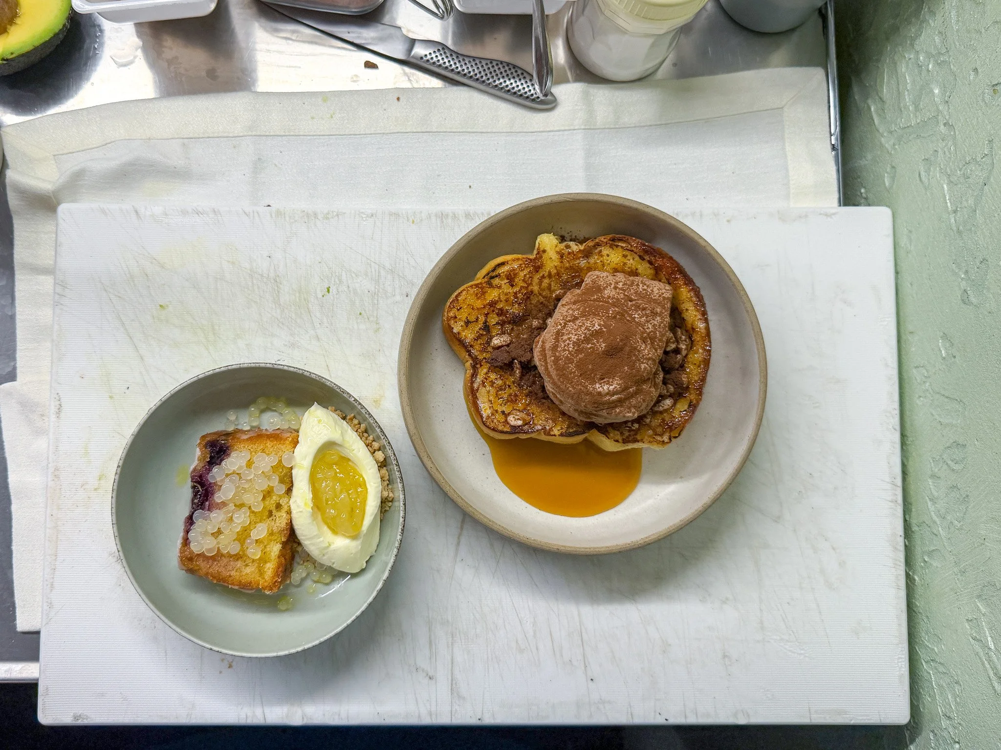 French Toast, Chocolate and Miso