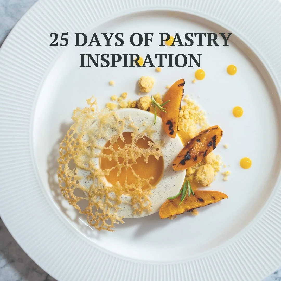 25 days of little sparks for your pastry brain. 🧠🍰

I put together this collection of ideas, techniques, flavour combinations and little recipes that I often find useful when developing desserts.

It&rsquo;s meant to be something you can dip into w