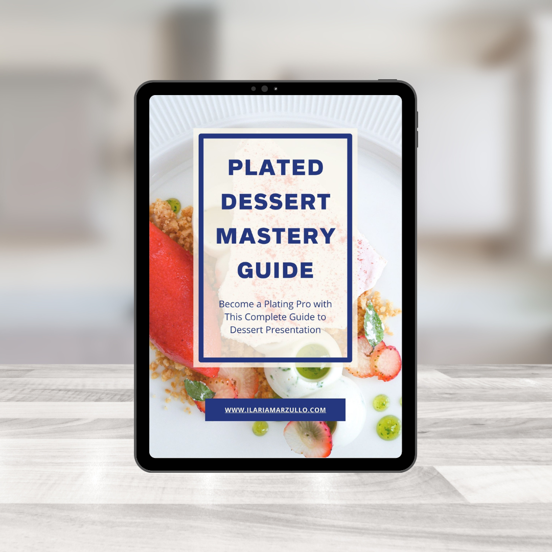 Plating Guide Reference Format Plated Dessert Guide — Ilaria Marzullo
