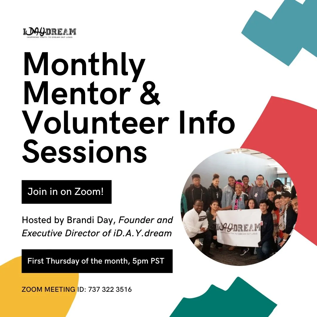 Monthly Volunteer/Mentor Monthly Session