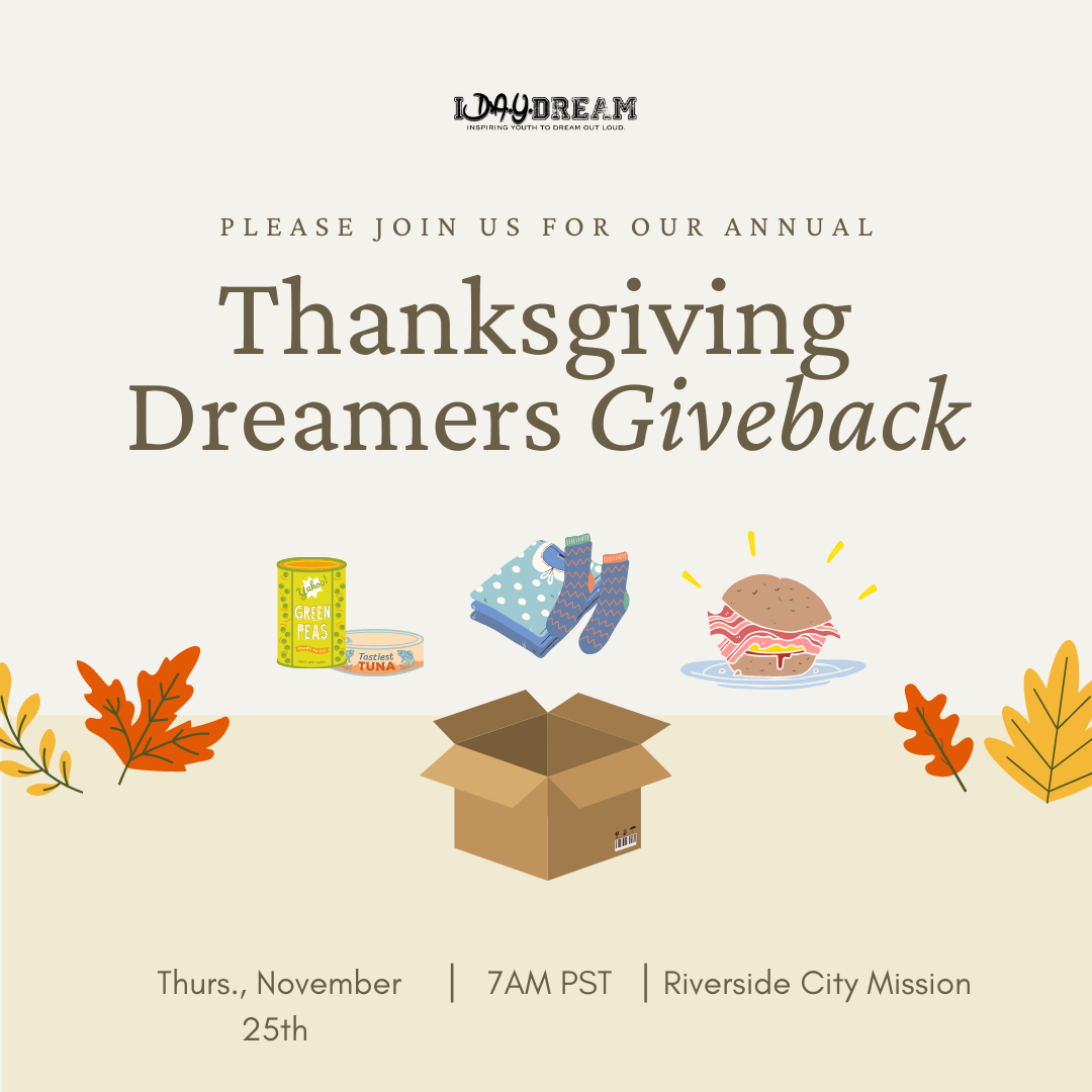 Thanksgiving Day - Dreamers Give Back