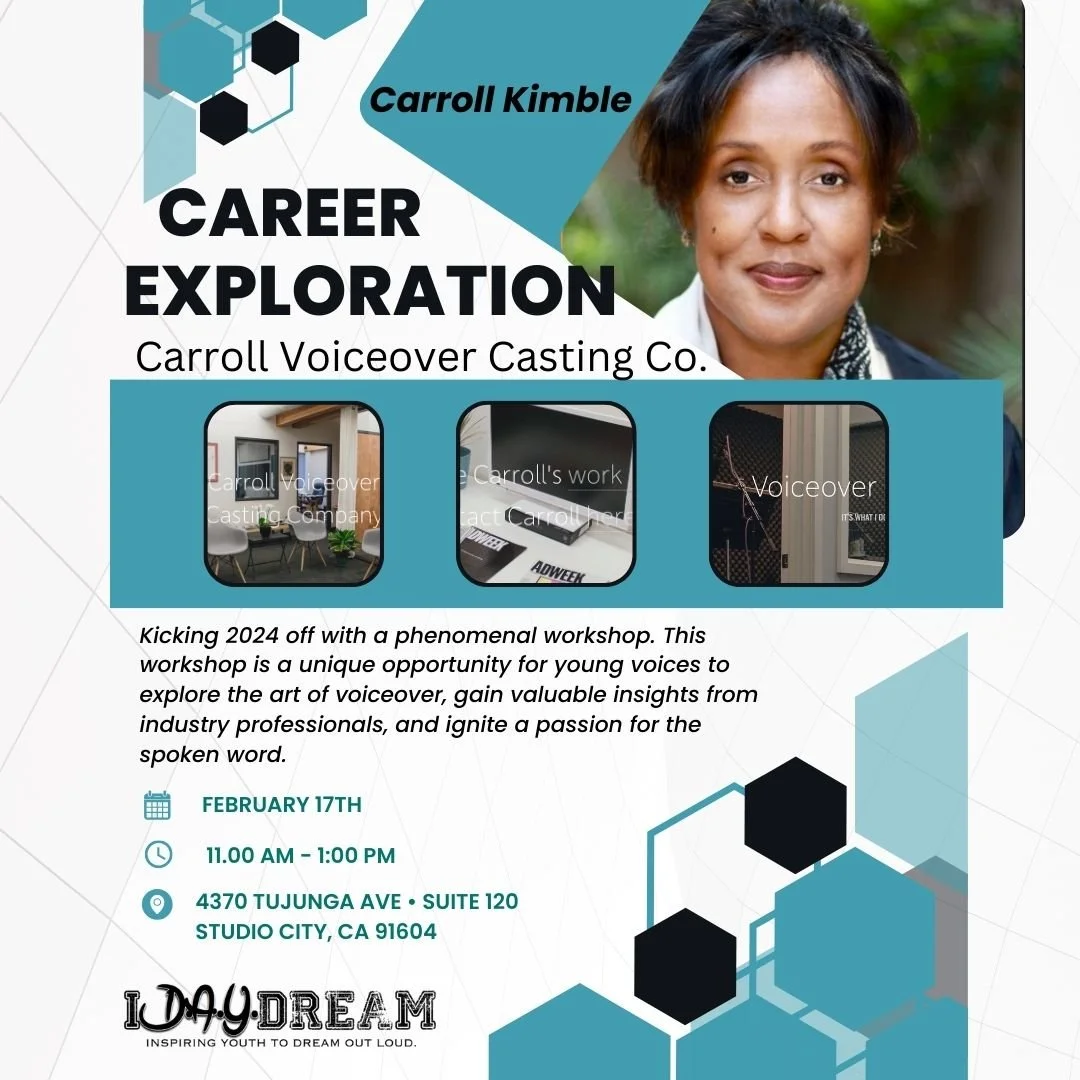 Career Exploration: Carroll Voiceover Casting Co.