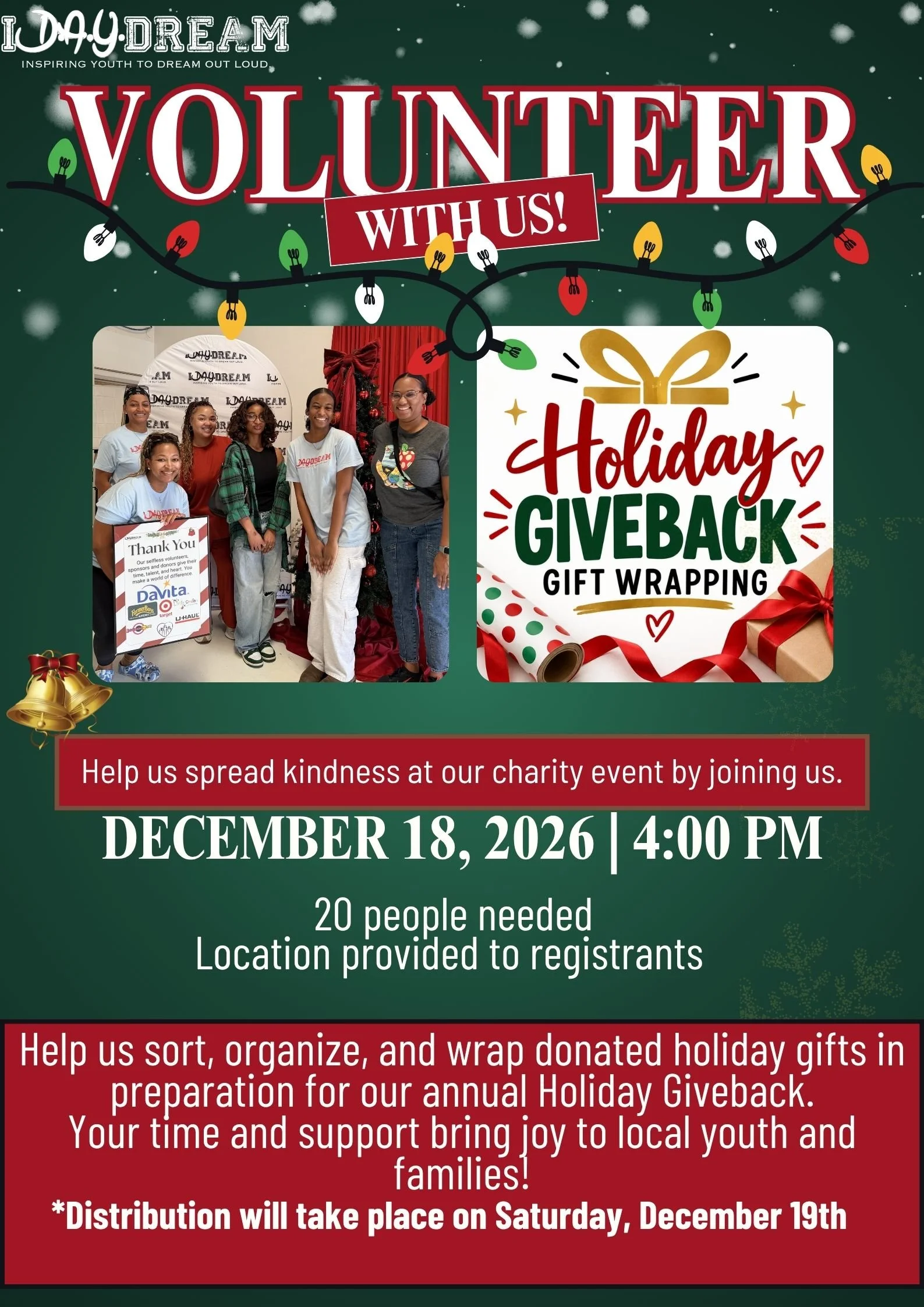 Holiday Gift Wrapping Community Service
