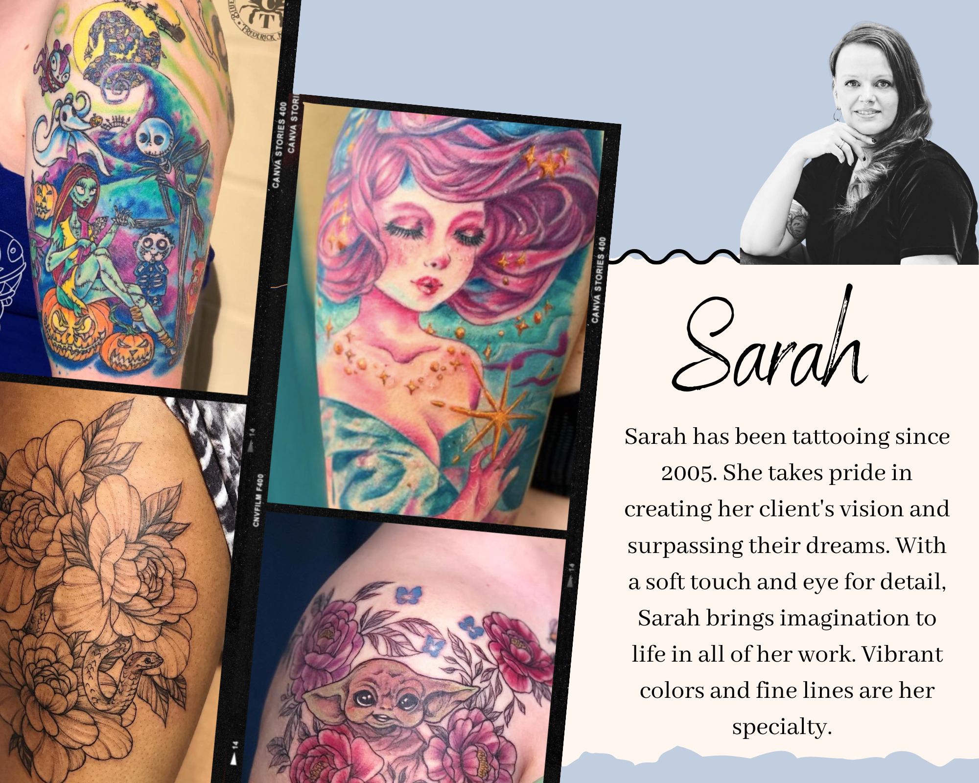 Sarah Name Tattoo Designs