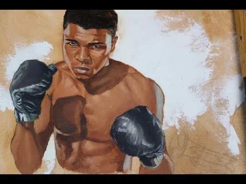 Painting Muhammad Ali