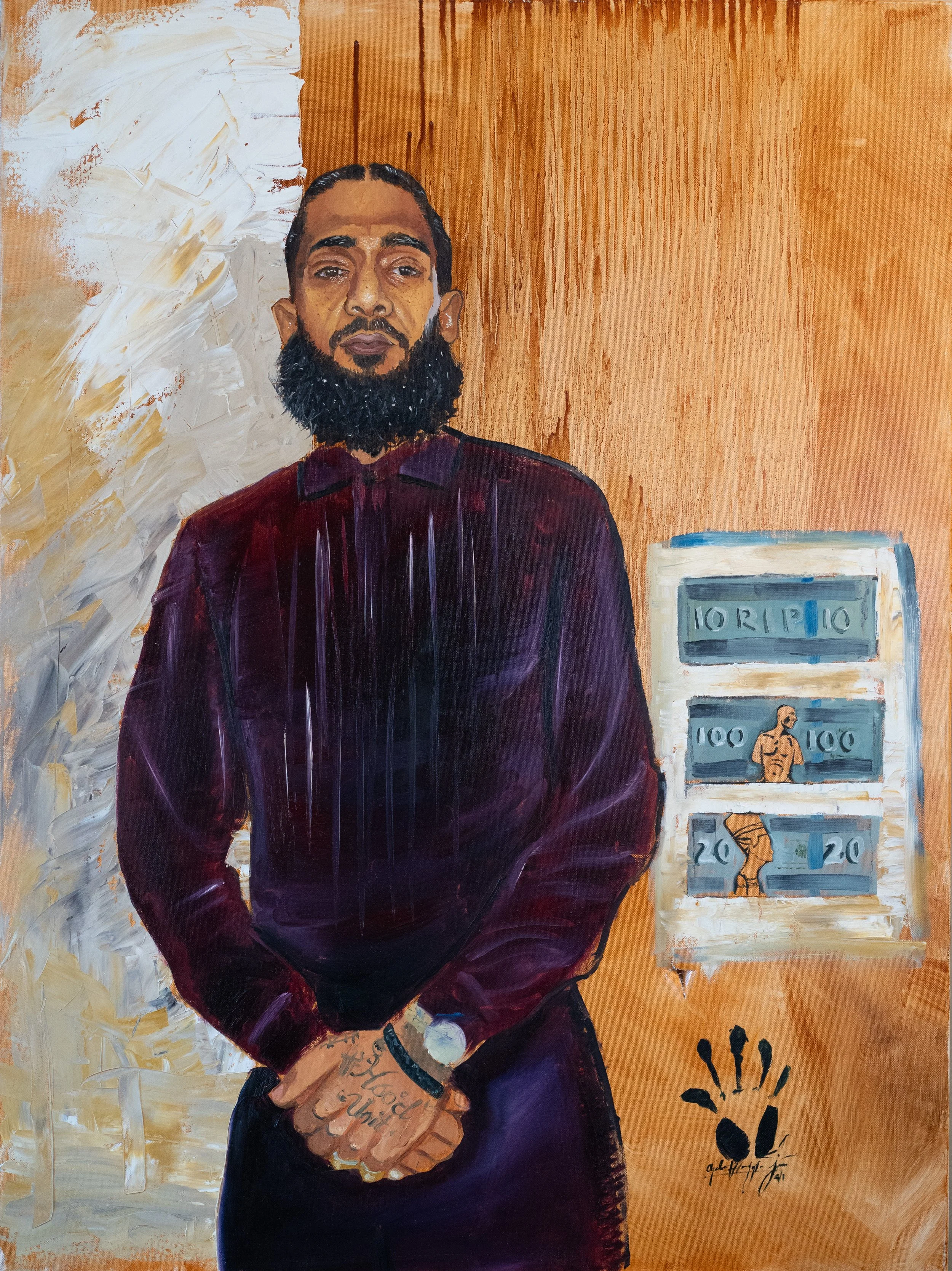 "HUSSLE" Print