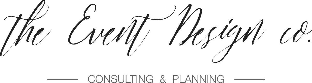 The Event Design Co. Wedding Planner Logo