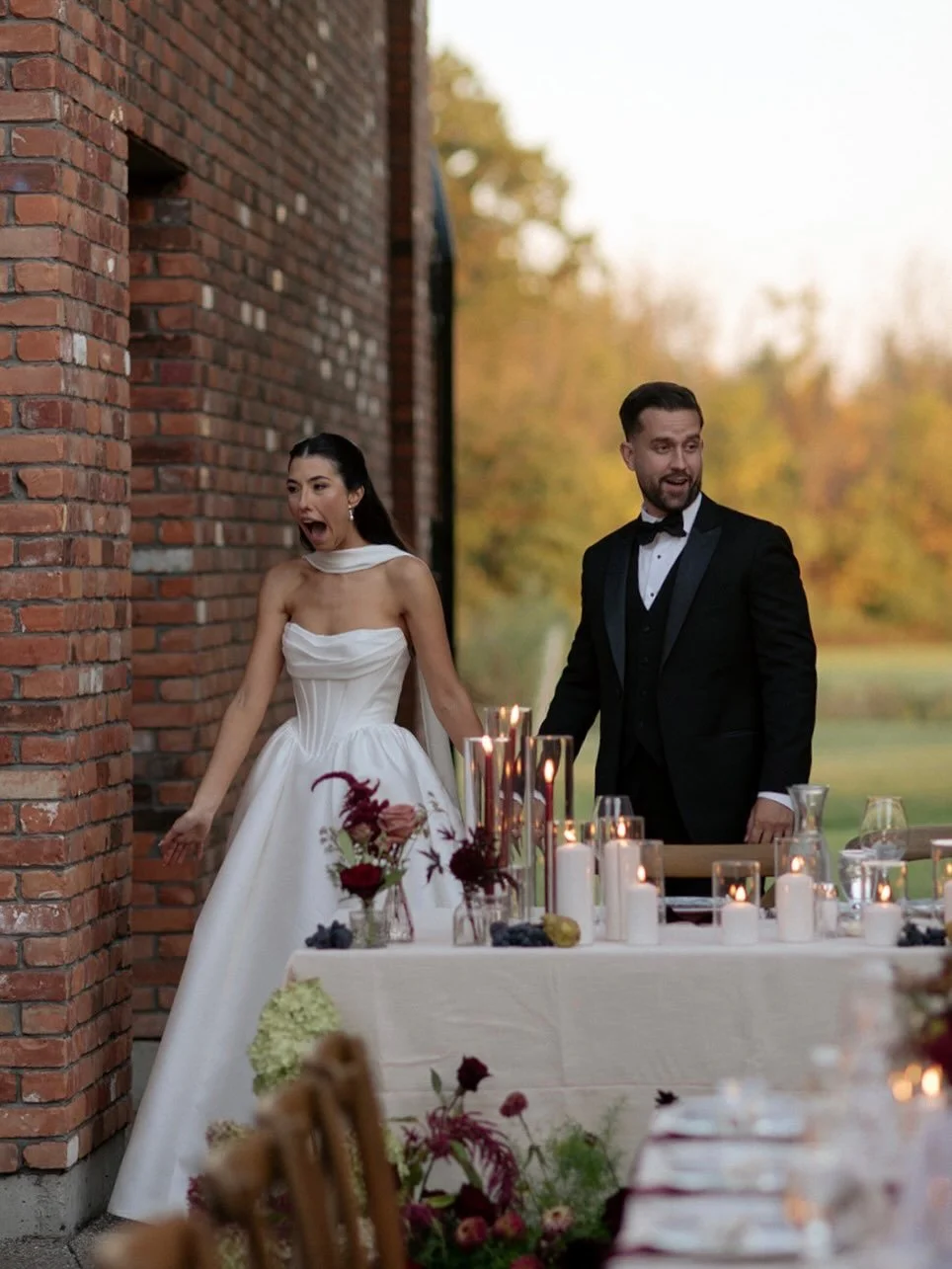This is how you deserve to feel on your wedding day &mdash; excited, loved, stress-free and PRESENT.

planning @theeventdesignco @kassidy_hm 
photography @daringwanderer 
florals @threadsandblooms 
rentals @simplybeautifuldecor 
dress @cremecouturebr