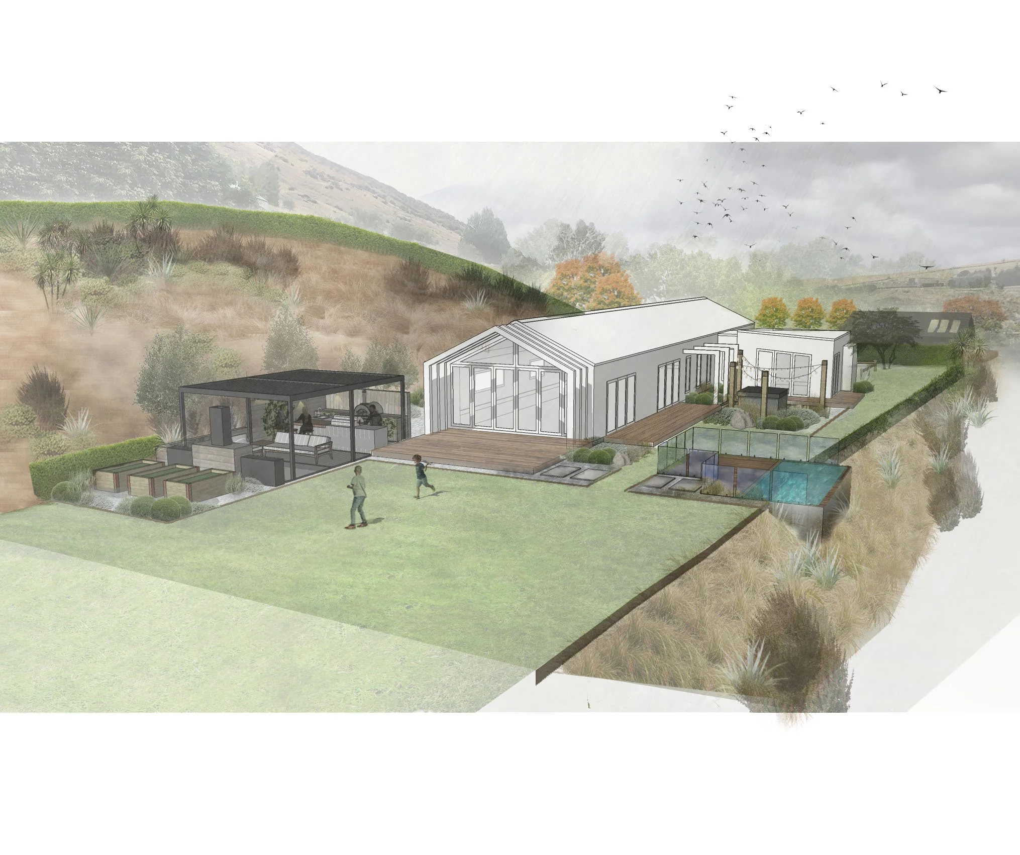 Tucker beach landscape extension